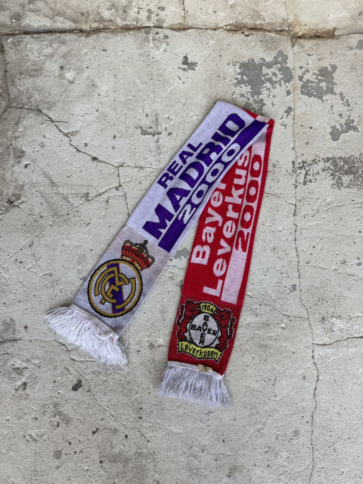 Vintage Real Madrid Bayern Leverkusen 2001 Scars Team Size ONE SIZE - 5 Thumbnail