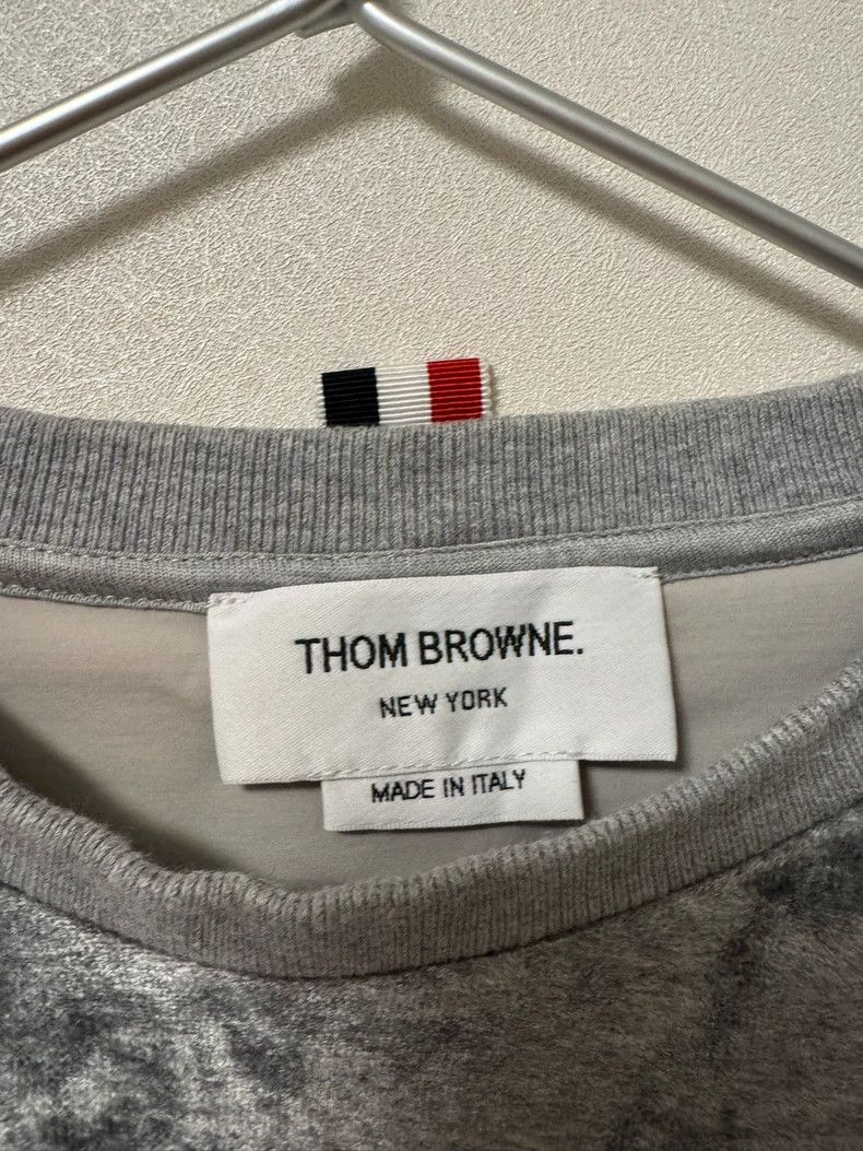 Thom Browne Thom Browne Bright grey fleece hoodie Size S / US 4 / IT 40 - 3 Thumbnail