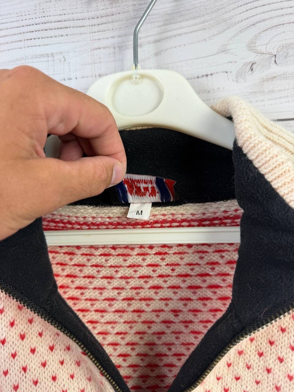 Norwool Mens Norwool 1/4 Zip Sweater Wool Norway Size M Size US M / EU 48-50 / 2 - 8 Thumbnail