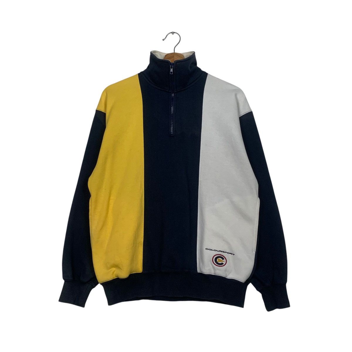 Alexander Julian Alexander Julian Color Block Sweater Size US M / EU 48-50 / 2 - 1 Thumbnail