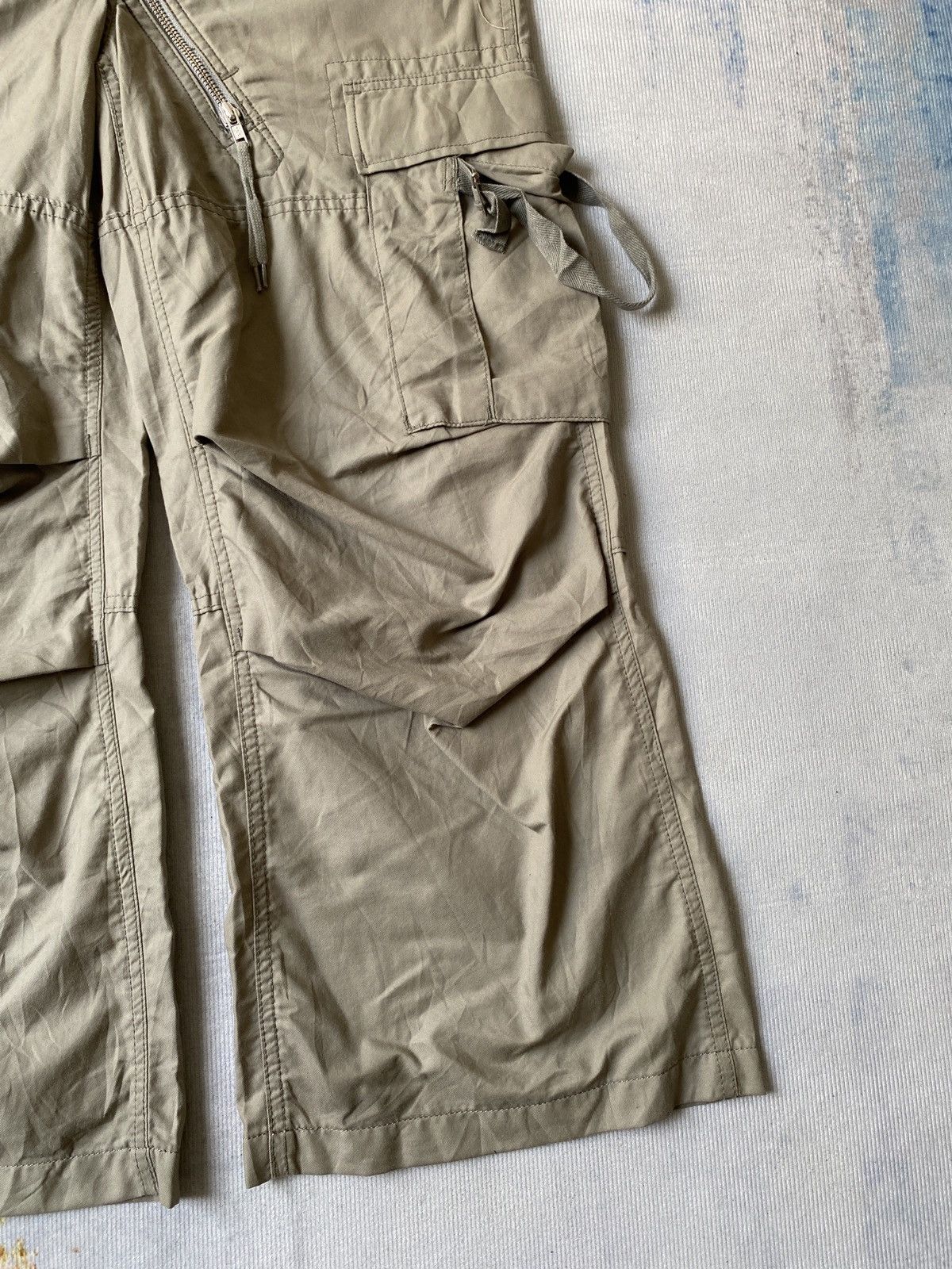 CABANE de ZUCCa Cabane De Zucca Asymmetrical Zipper Cargo Pant Size US 35 - 6 Thumbnail