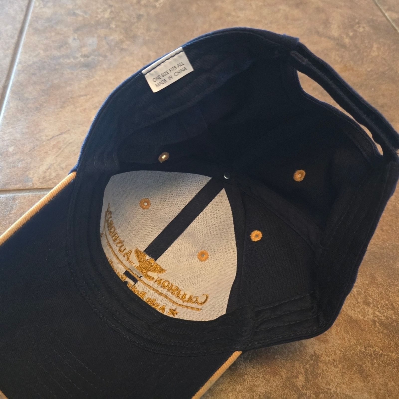Other Navy Collision Authority Baseball Hat Size ONE SIZE - 4 Thumbnail