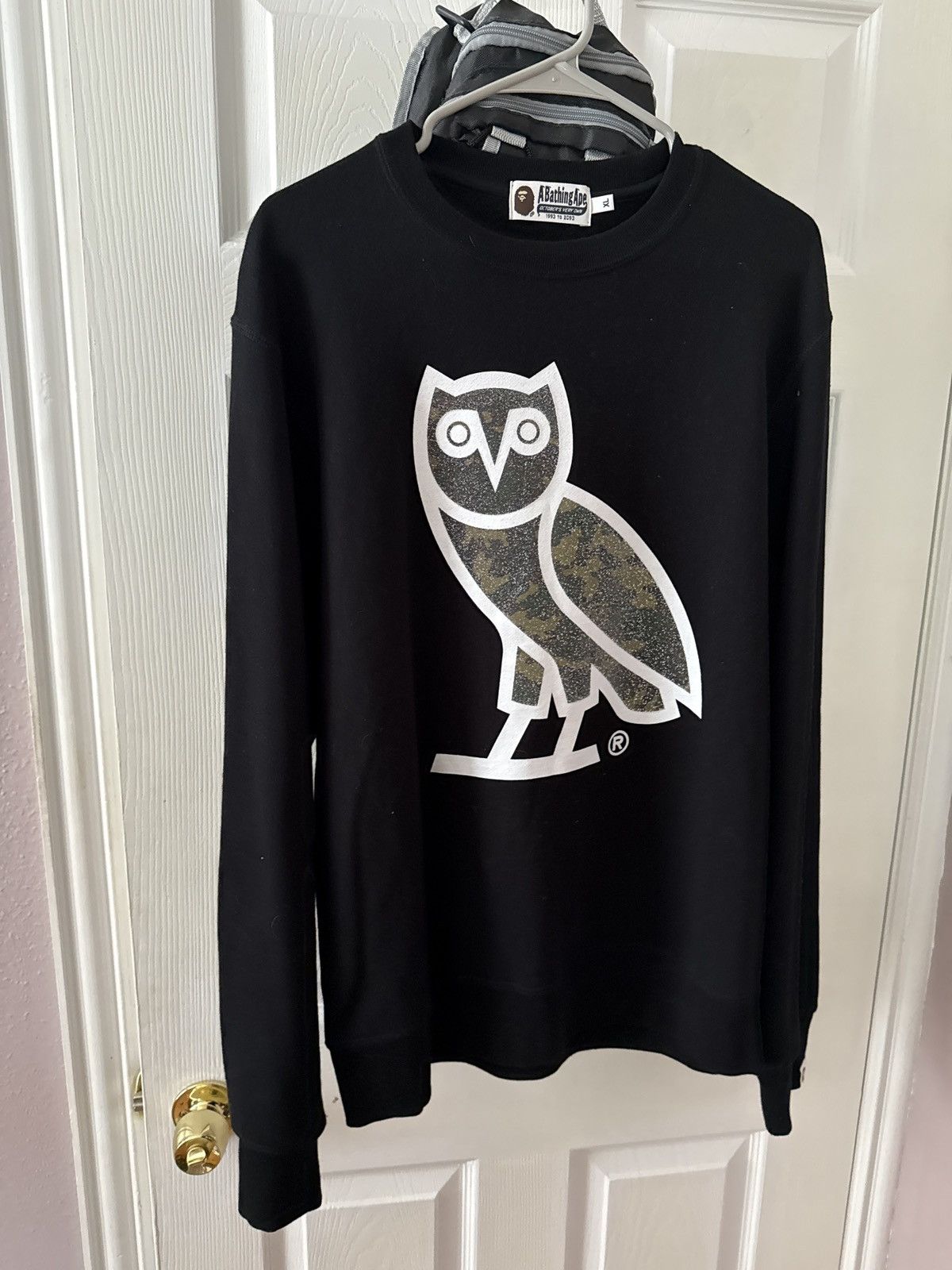 OVO OWL CREWNECK JEWEL CAMO