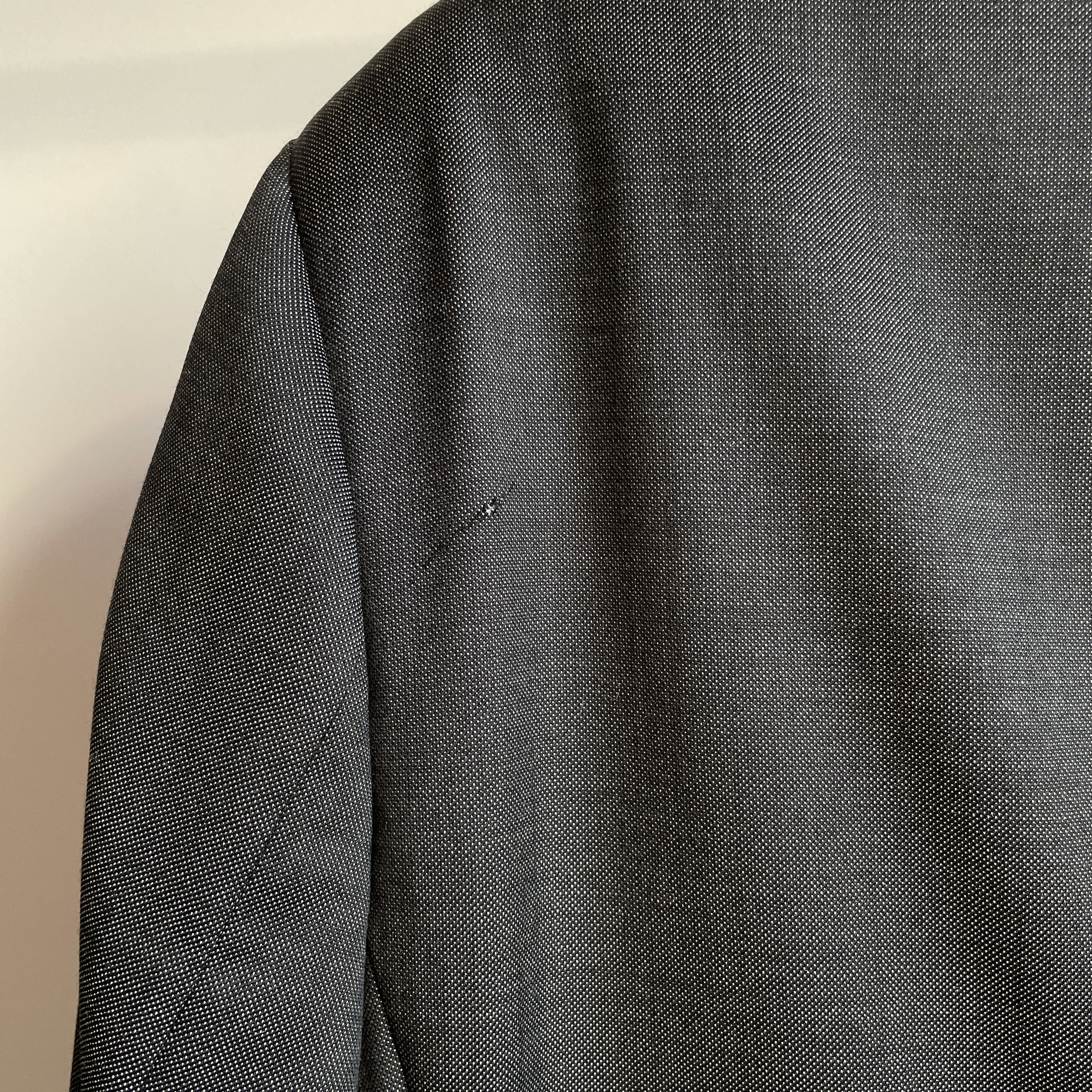 Hackett Hackett Pinhead Charcoal Gray Wool Suit Size EUR48R/UK/US38R Size 38R - 8 Thumbnail