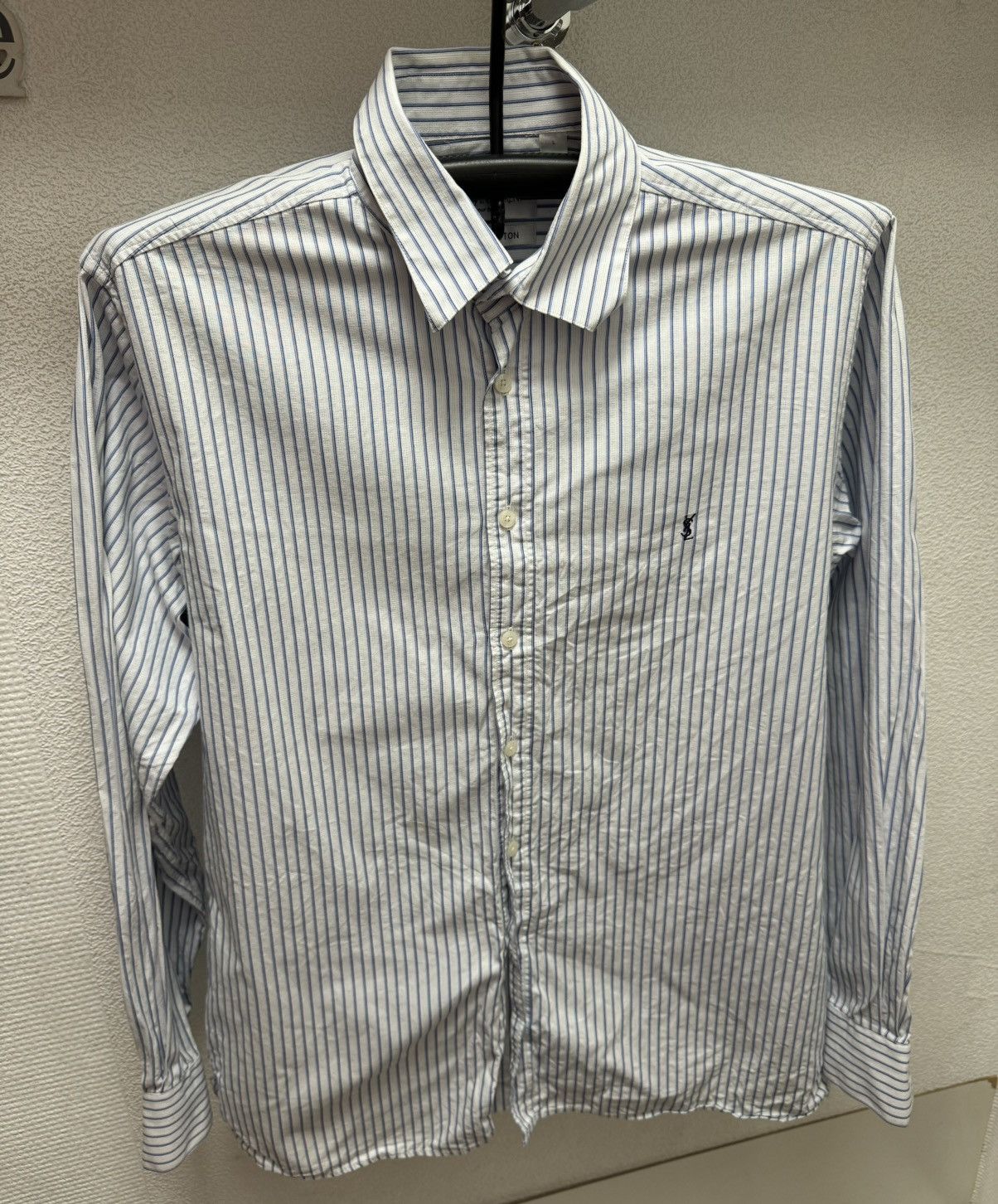 Yves Saint Laurent Yves Saint Laurent YSL pour home vintage longsleeve shirt L Size US L / EU 52-54 / 3 - 1 Thumbnail