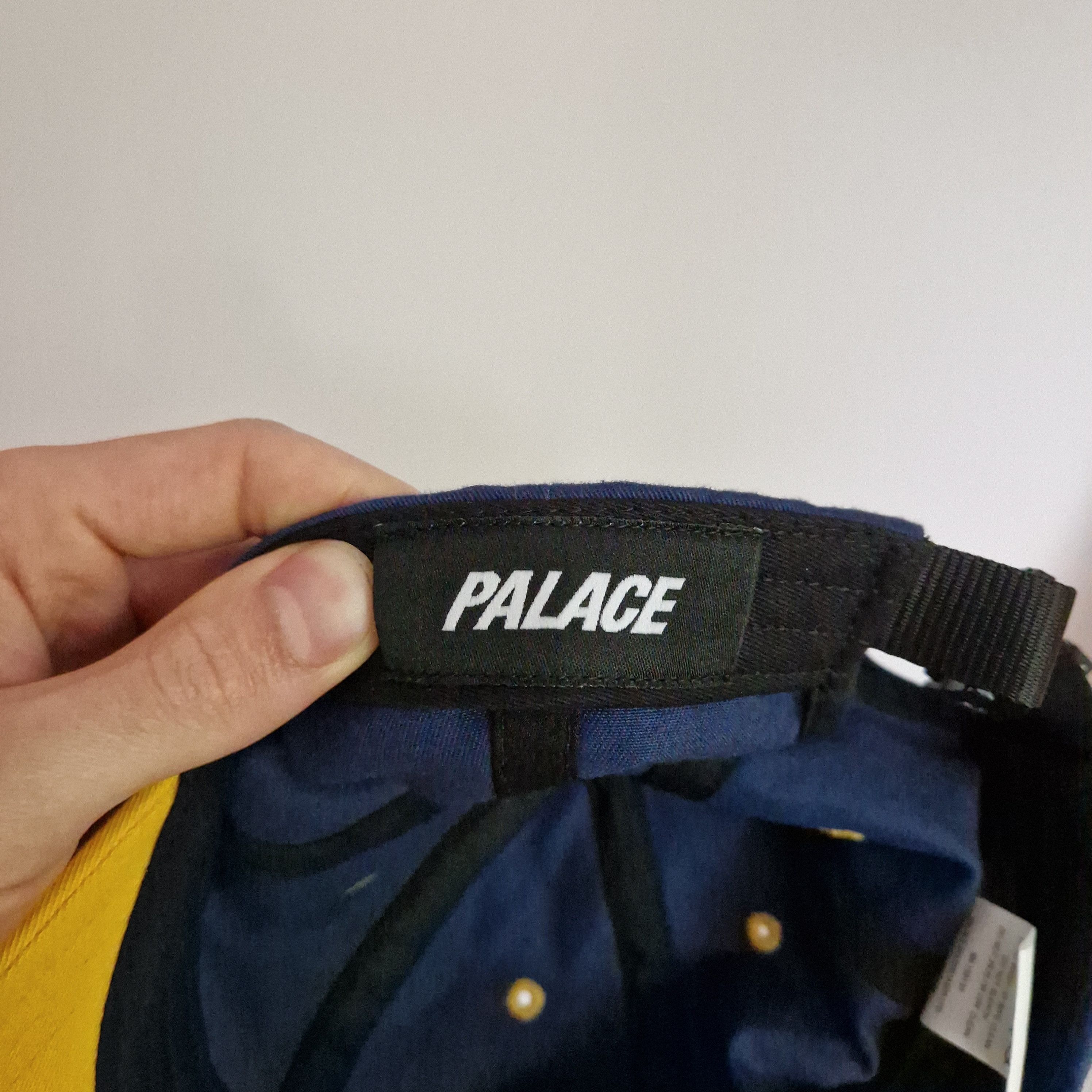Palace Palace 6-Panel Cap – Navy & Yellow Size ONE SIZE - 7 Thumbnail