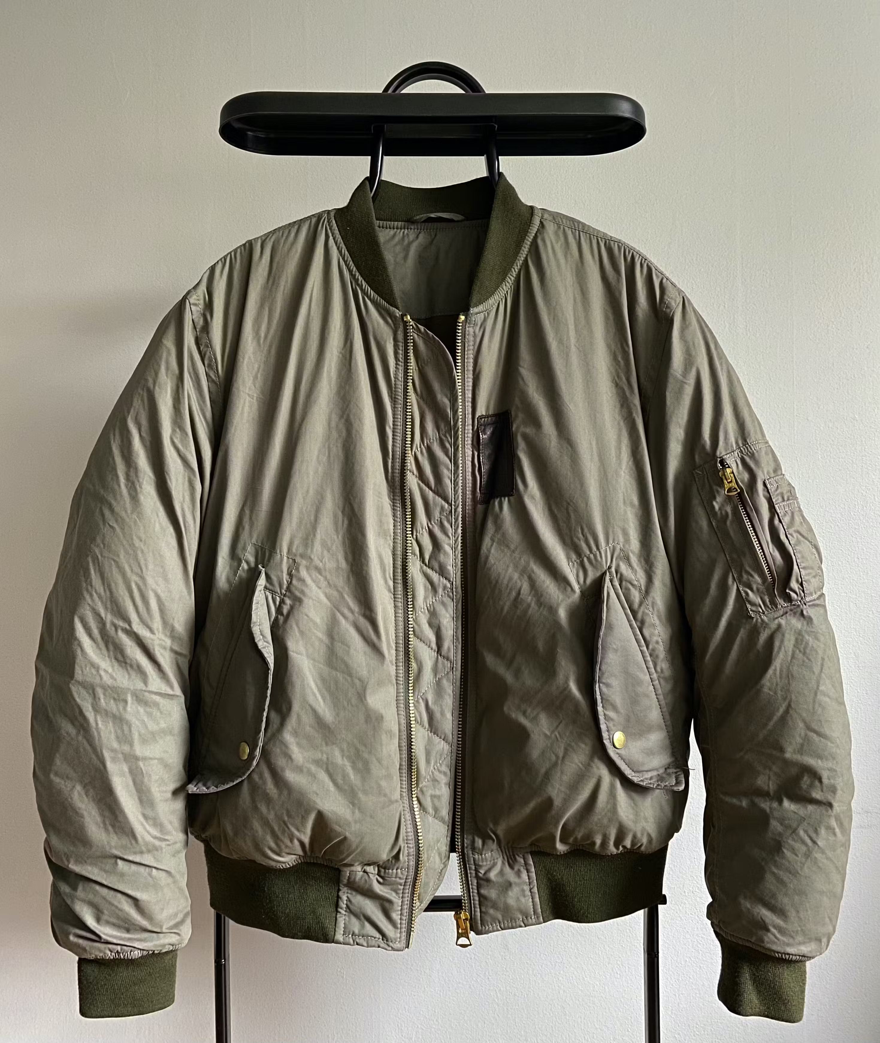 Acne Studios GRAIL Acne AW13 Sid MA-1 Bomber Jacket Size US M / EU 48-50 / 2 - 6 Thumbnail