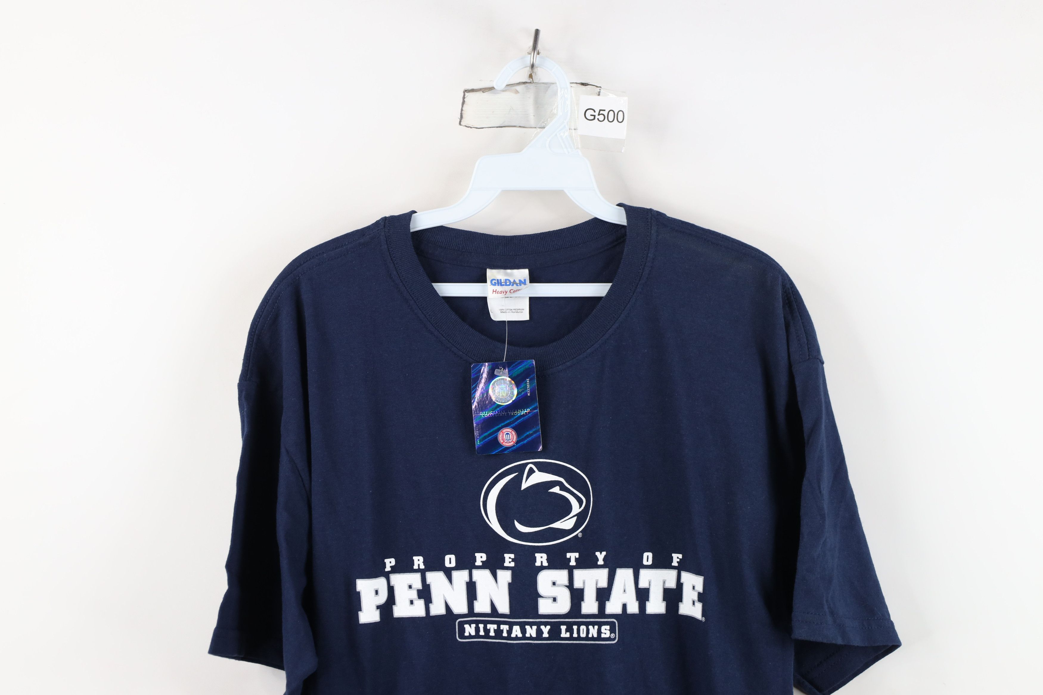 Vintage Deadstock Vintage Y2K Penn State University T-Shirt Blue Size US L / EU 52-54 / 3 - 2 Thumbnail