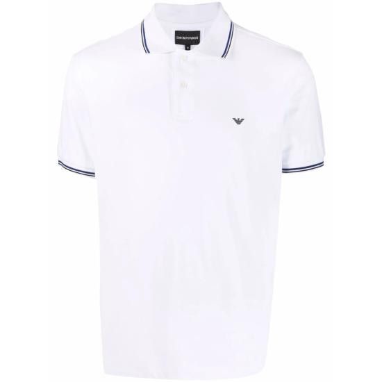 Emporio Armani EMPORIO ARMANI Men Polo Shirts 1JPTZ 8N1FB3 0100 WHITE Size US XXL / EU 58 / 5 - 1 Thumbnail