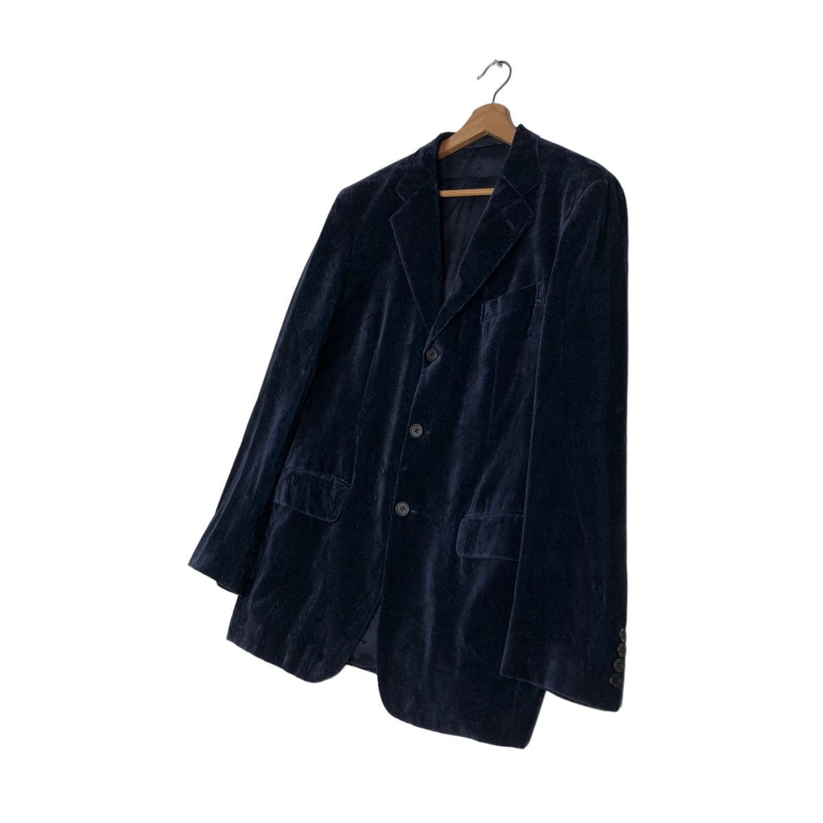 Vintage 🔥Vtg Velvet Jacket Double Breast Paul Smith London Size US M / EU 48-50 / 2 - 2 Thumbnail