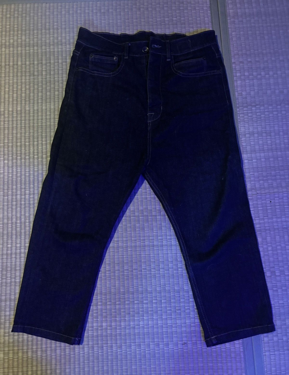 Rick Owens Drkshdw Rick Owens FW16 Mastodon Cropped Astaire Jeans size 27 Size US 27 - 3 Thumbnail
