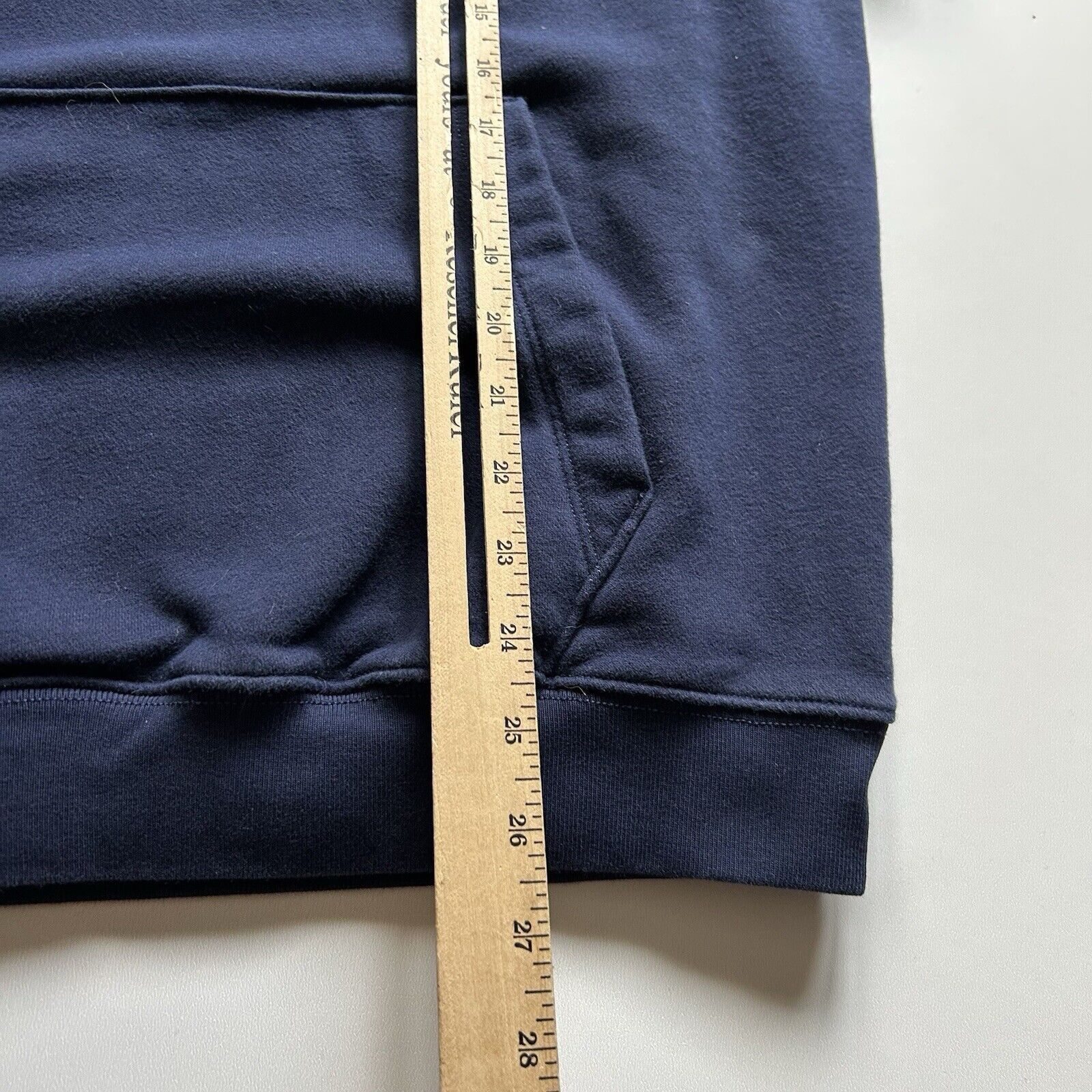 Gap Vintage Y2K GAP Blank Navy Blue Hoodie Sweatshirt Small Rare Size US S / EU 44-46 / 1 - 5 Thumbnail