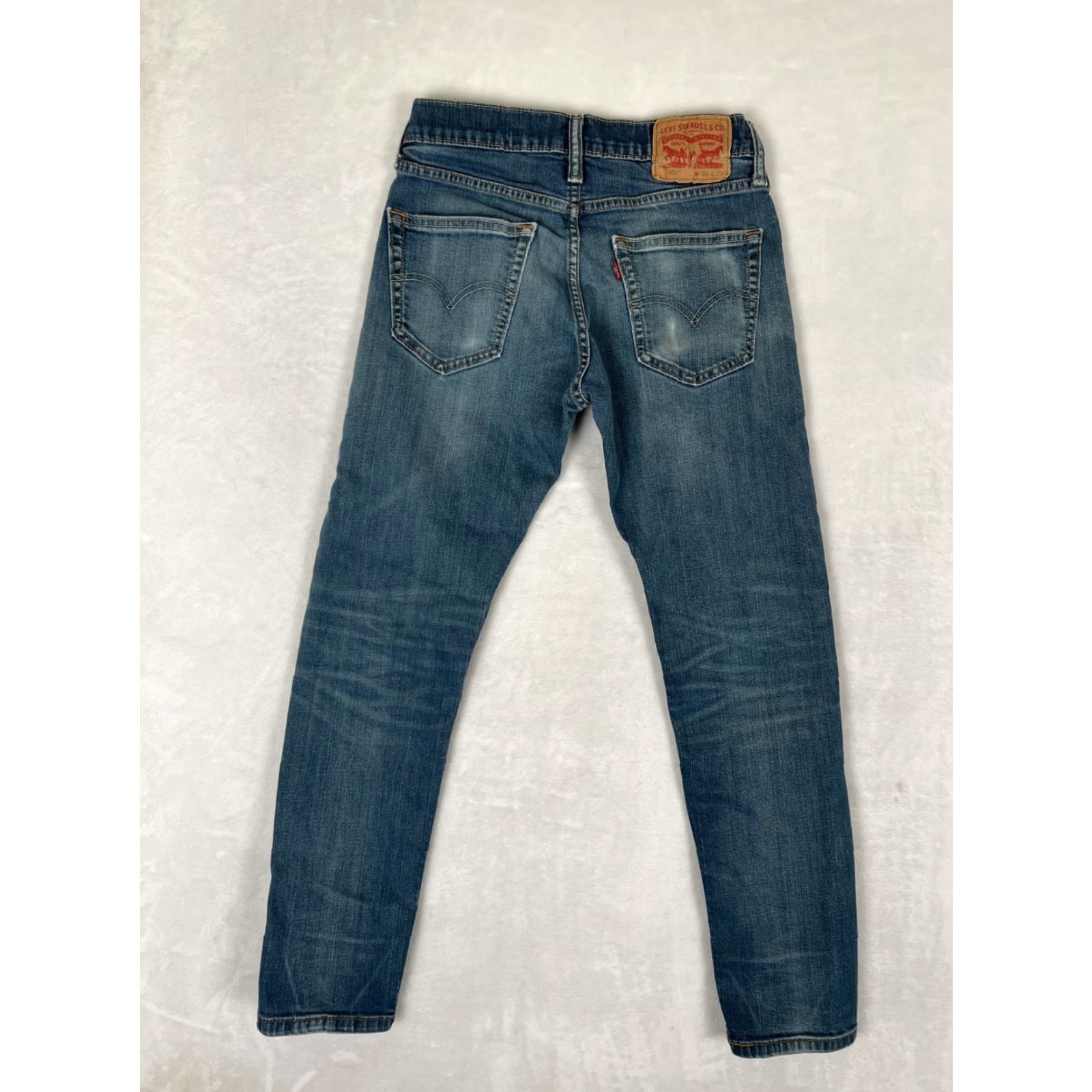 Levi's Levi’s 502 Jeans Straight Denim 28x28 Regular Men Blue Medium Wash Vintage No Size US 28 / EU 44 - 6 Thumbnail