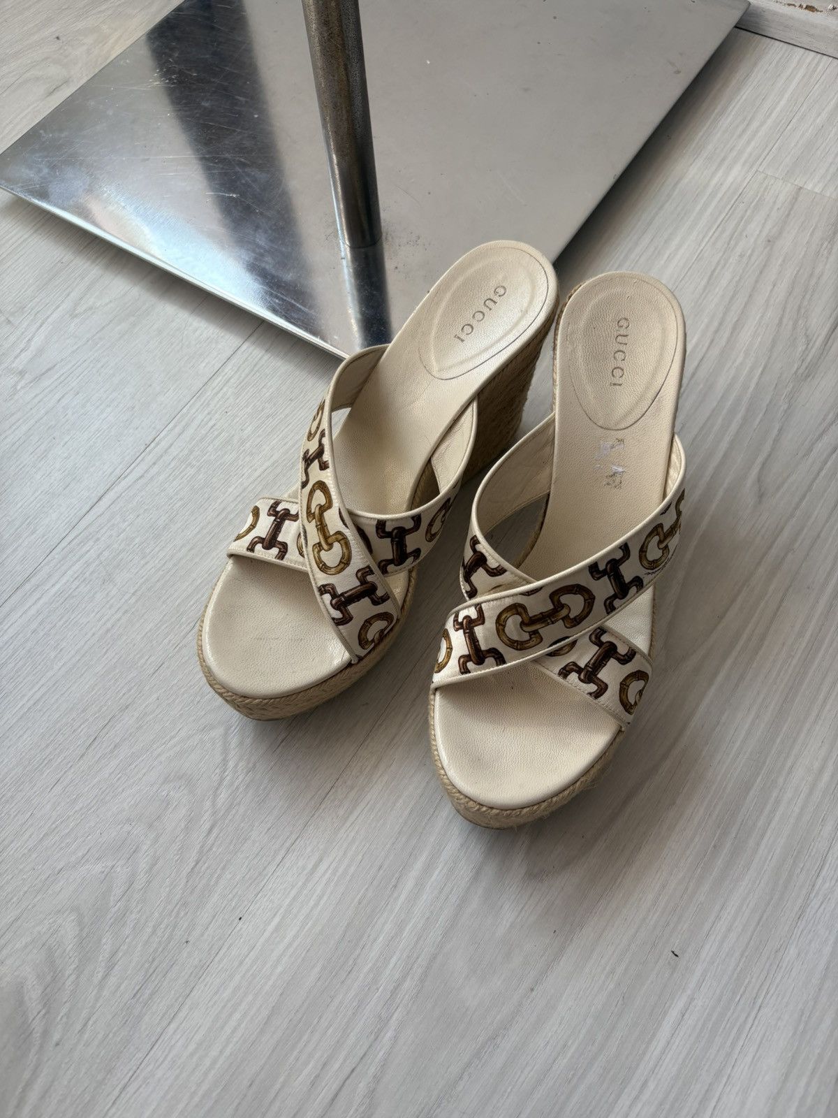 Gucci Gucci cloth sandals Size US 6.5 / IT 36.5 - 5 Thumbnail