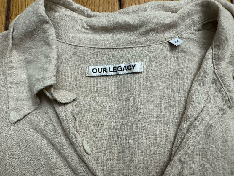 Our Legacy Our Legacy size44 Flax shirt Size US S / EU 44-46 / 1 - 2 Thumbnail