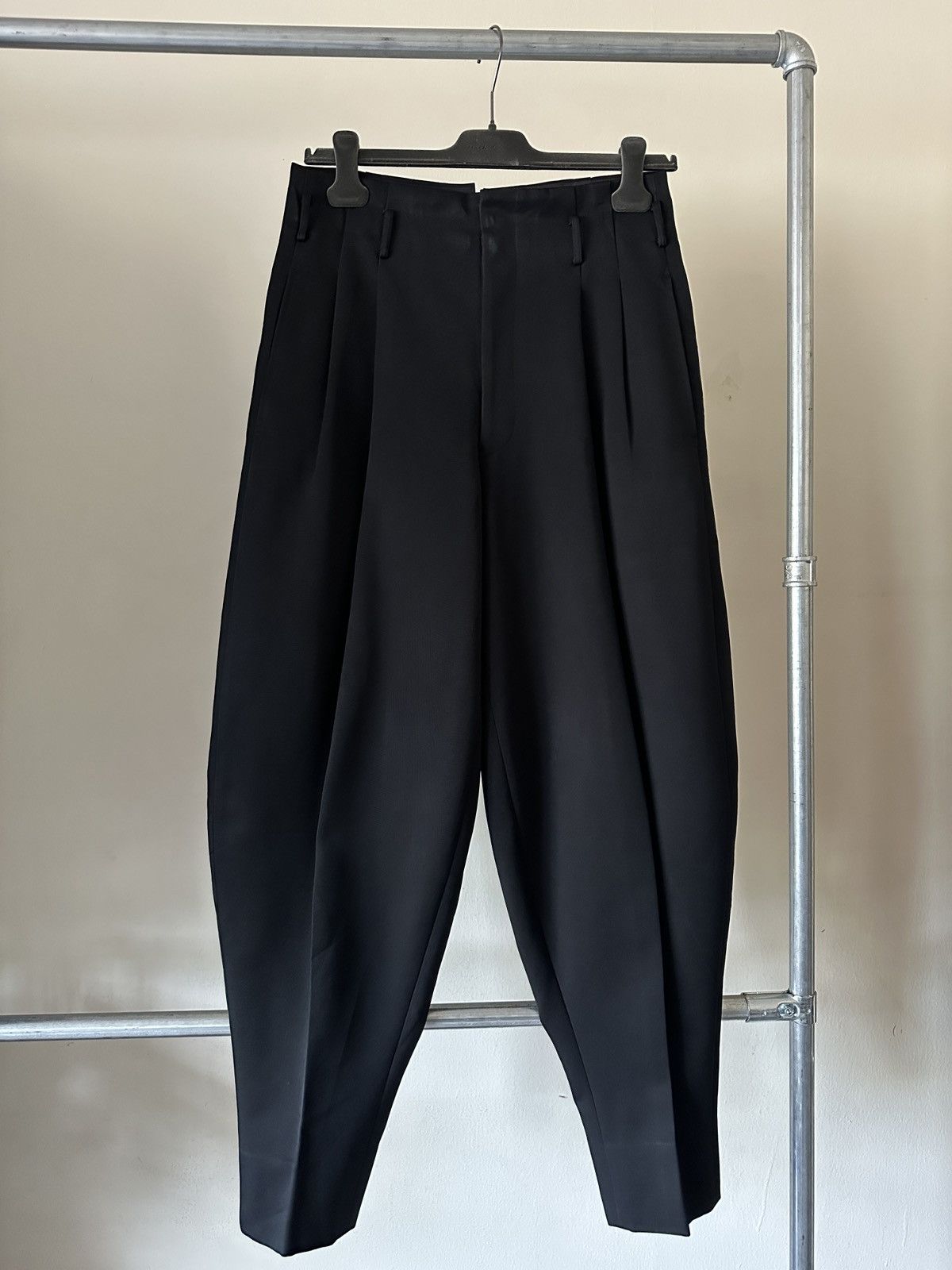 Comme des Garcons Homme Plus 1990s Pheonix Japan Wool Ballon Pant Size US 29 - 1 Thumbnail