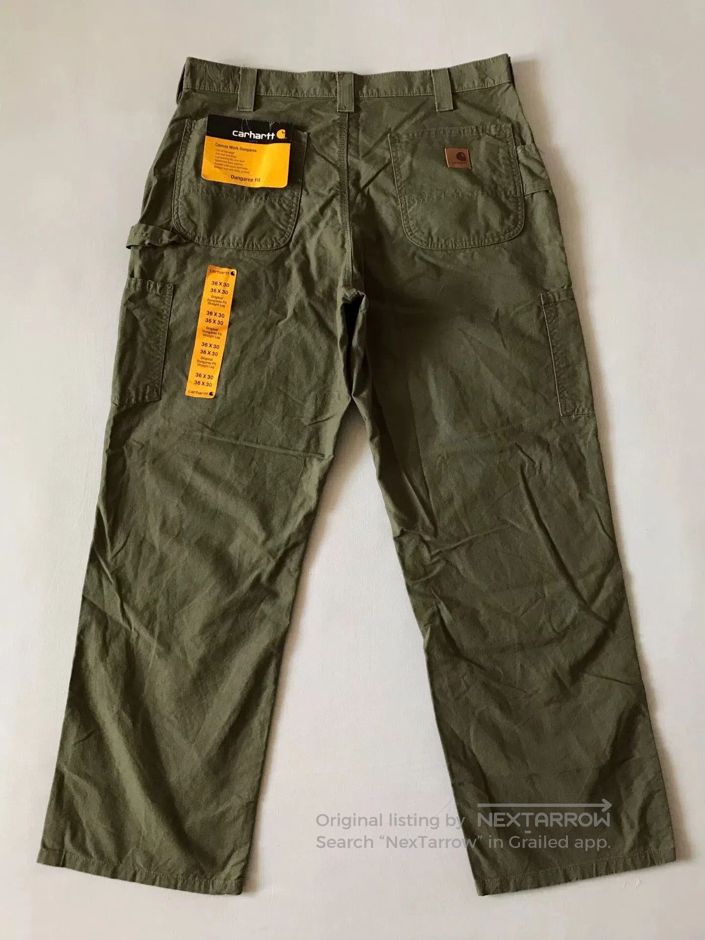 Carhartt Carhartt B151 ARG Canvas Work Pants. Size US 36 / EU 52 - 3 Thumbnail