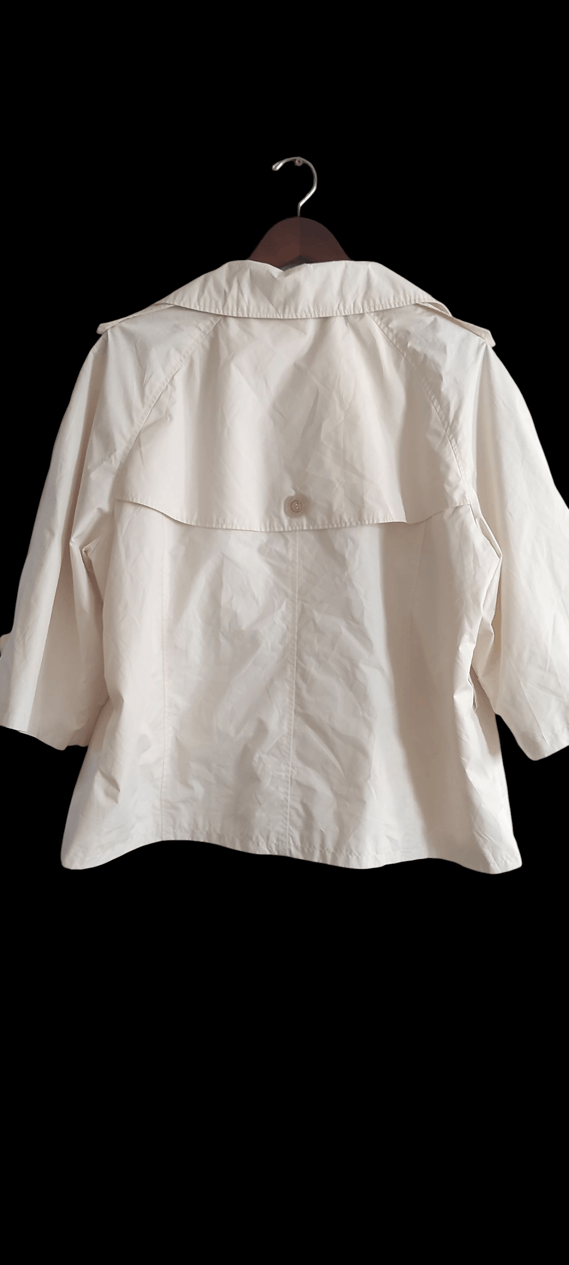 Saint James Saint James Double-Breasted Women Trench Coat Jacket Size XXL / US 16-18 / IT 52-54 - 2 Thumbnail