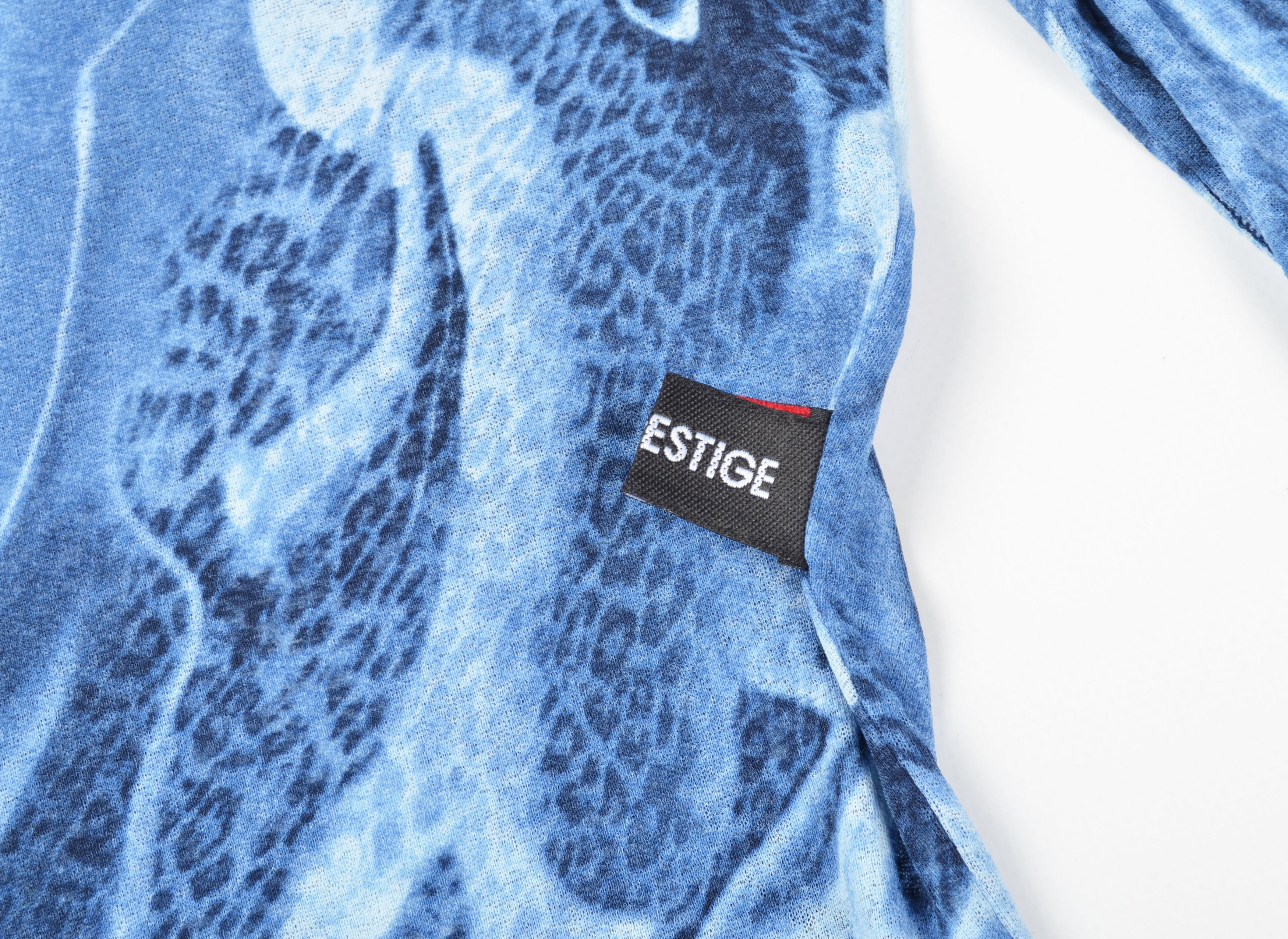 Other Prestige Y2K Mesh Sheer Swirl Print Cyber Grunge Blouse Size S / US 4 / IT 40 - 7 Thumbnail