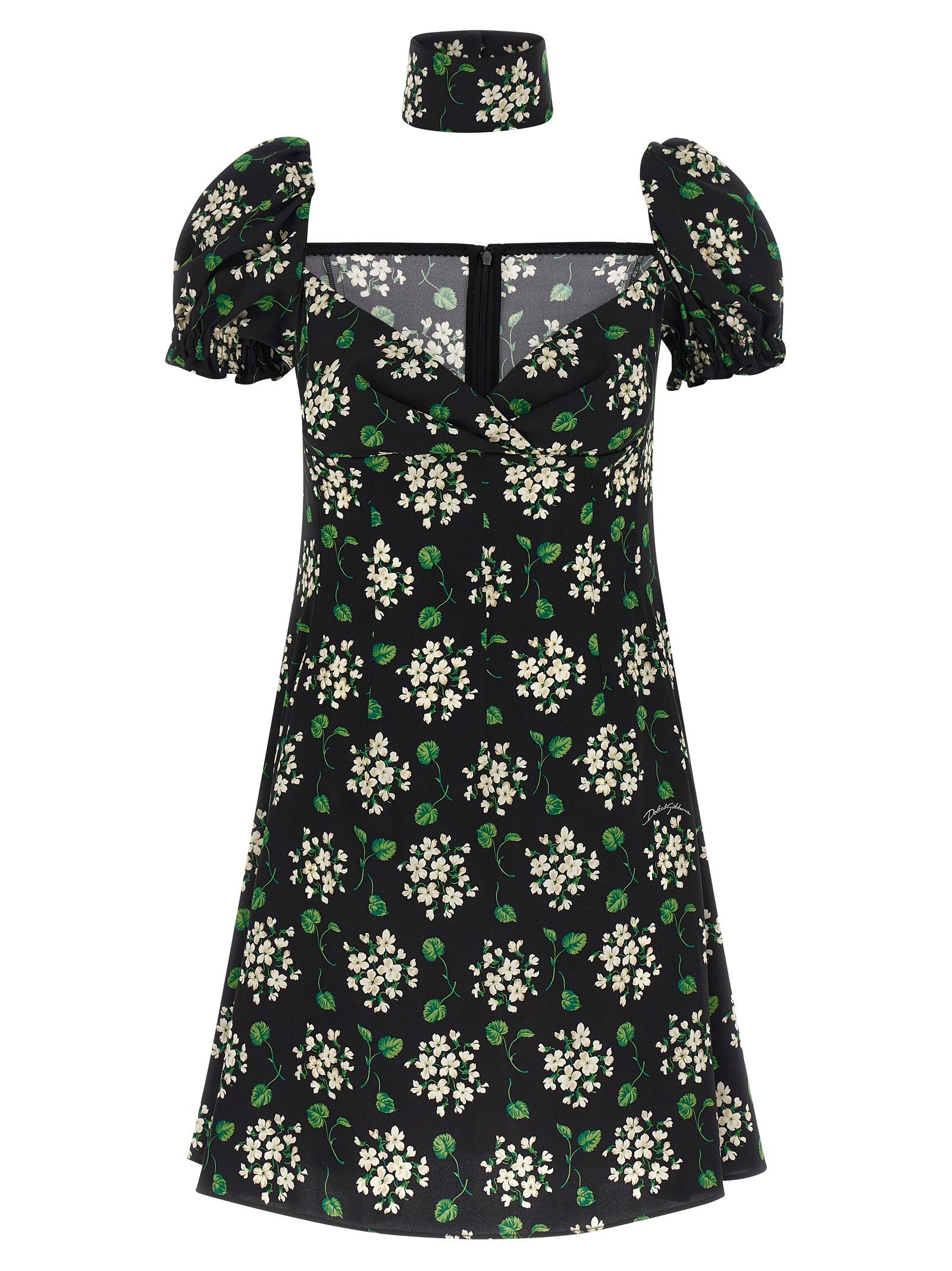 Dolce & Gabbana Flower print dress Size M / US 6-8 / IT 42-44 - 1 Thumbnail