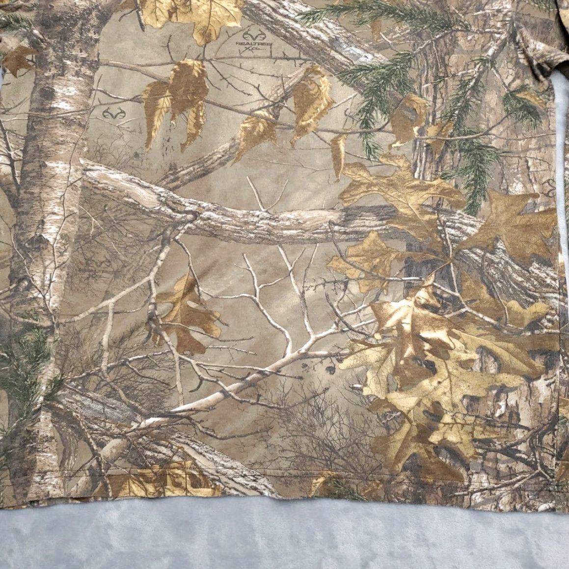 Realtree Kings River Camouflage Shirt Men XL Brown Realtree Xtra Long Sleeve Tee Hunt Shirt Size US XL / EU 56 / 4 - 2 Thumbnail