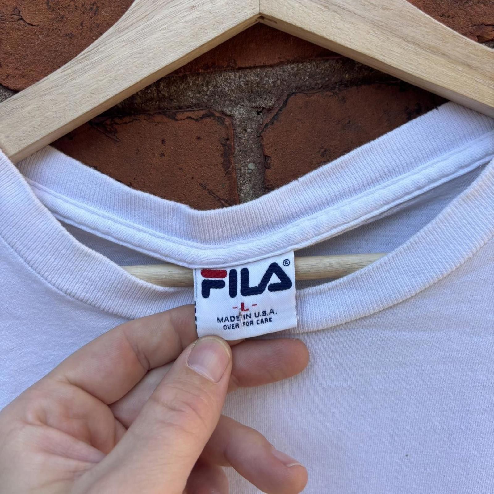 Fila vintage Fila us open New York t shirt 1997 L Size US L / EU 52-54 / 3 - 7 Thumbnail