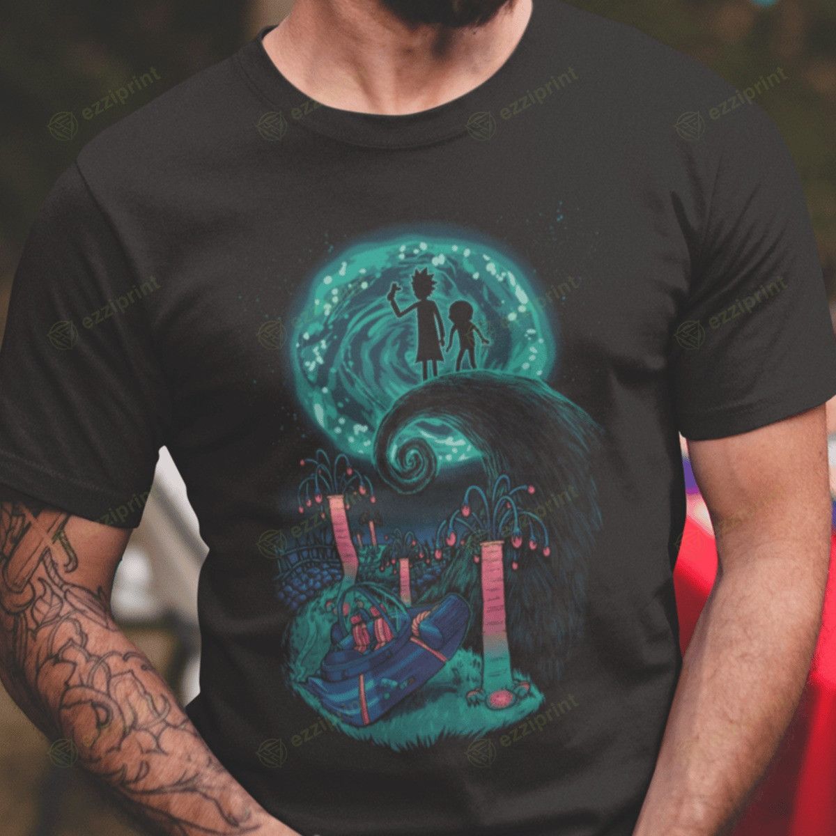 The Unbranded Brand Nightmare Rick And Morty T-Shirt Size US M / EU 48-50 / 2 - 1 Thumbnail