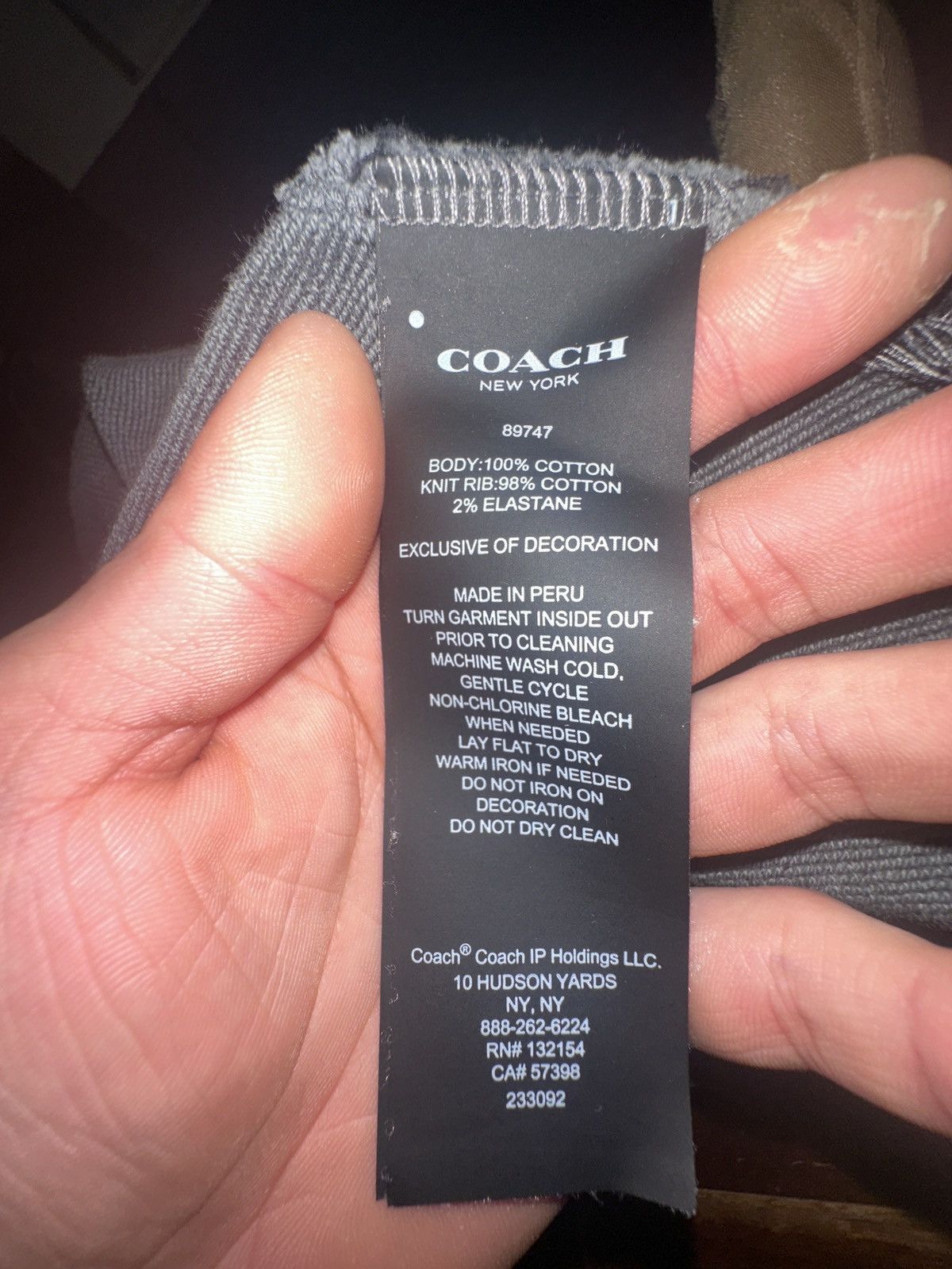 Coach coach monogram pullover hoodie Size US S / EU 44-46 / 1 - 8 Thumbnail