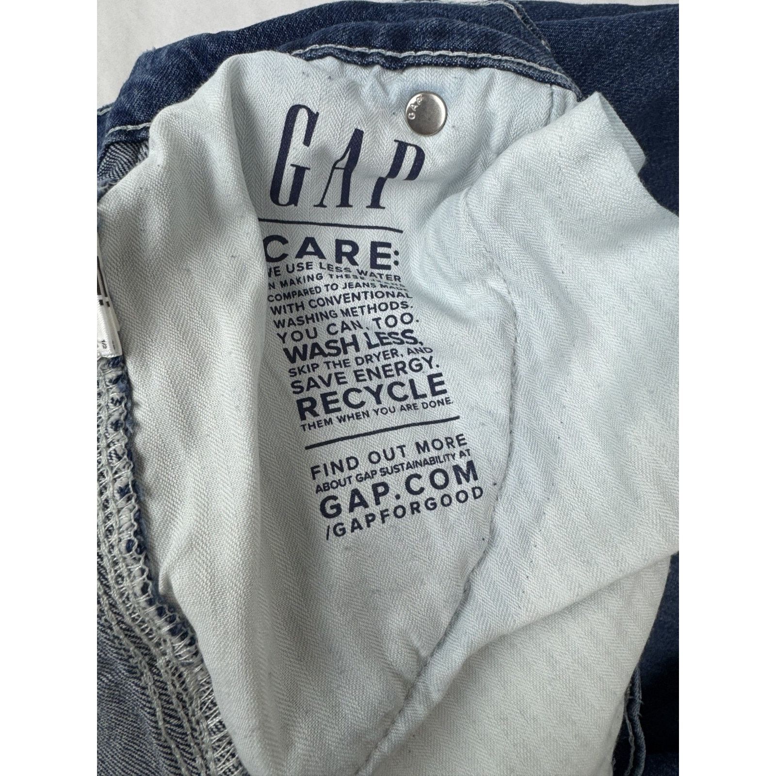 Gap GAP Men's 90s Loose Carpenter Jeans Relaxed Y2K 33 * 34 Tall Size US 33 - 10 Thumbnail