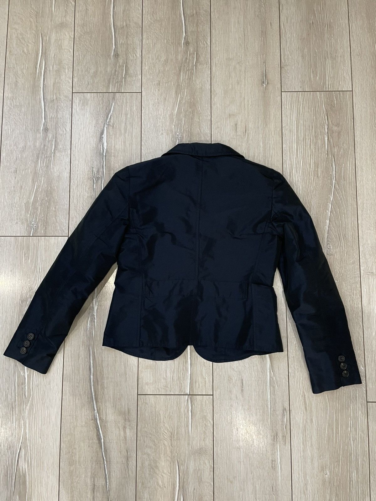 Max Mara × Vintage × Weekend Max Mara Max Mara Vintage Nylon Blazer Jacket Size S / US 4 / IT 40 - 5 Thumbnail