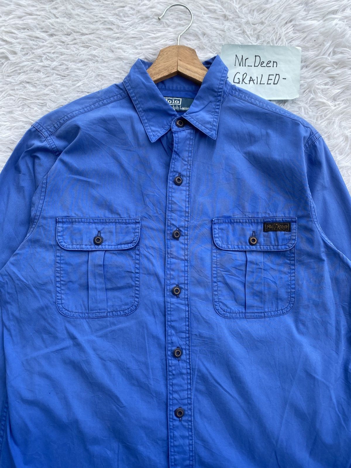 Polo Ralph Lauren Rare Polo by Ralph Lauren Buttons Up Shirt Size US M / EU 48-50 / 2 - 7 Thumbnail