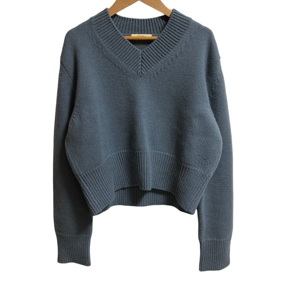 Celine Celine Celine V-neck Cashmere Sweater Textile Tops DUTY FREE for USA Size ONE SIZE - 1 Thumbnail