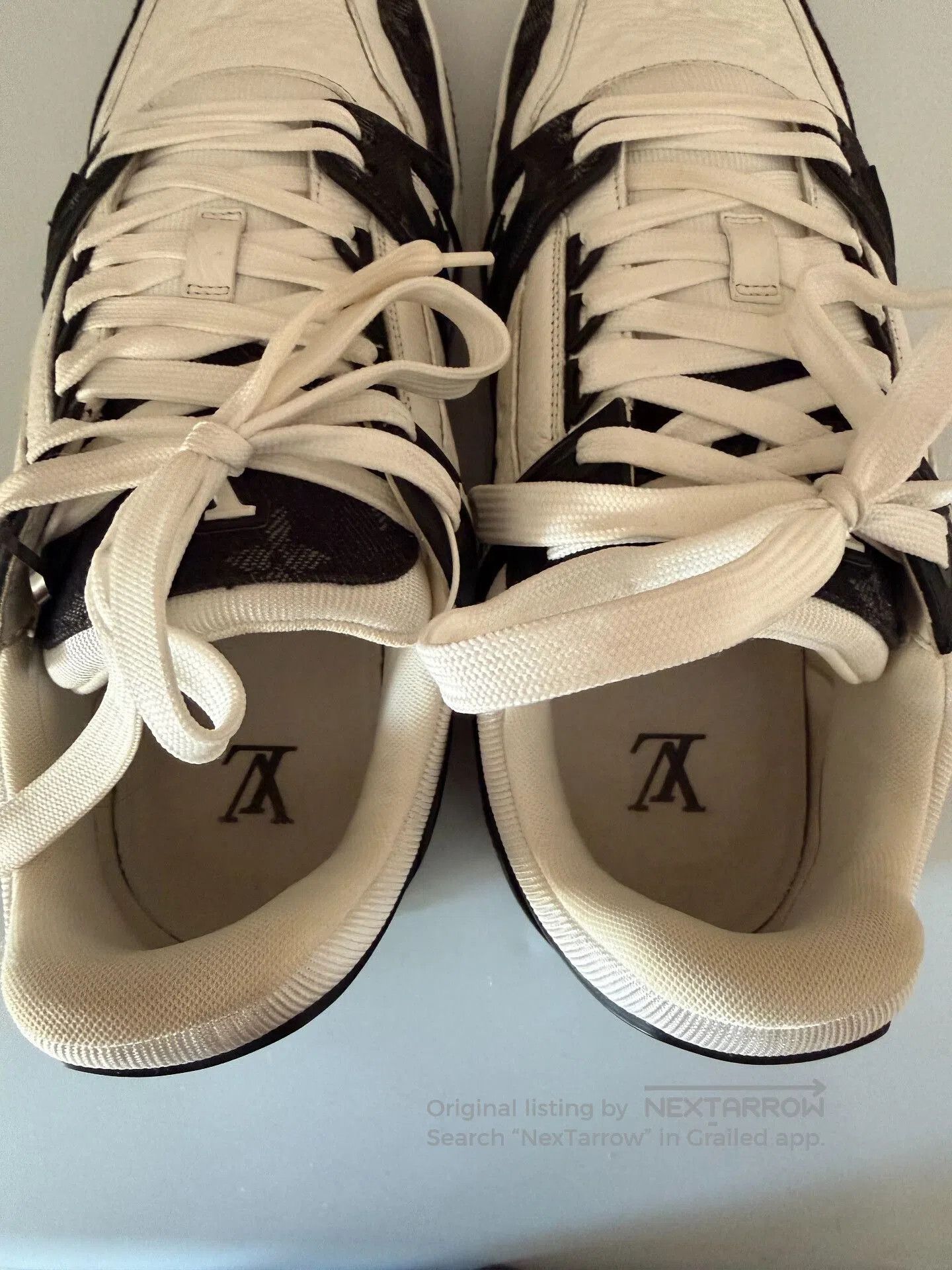 Louis Vuitton Louis Vuitton Trainer Panda Sneakers. Size US 9.5 / EU 42-43 - 5 Thumbnail