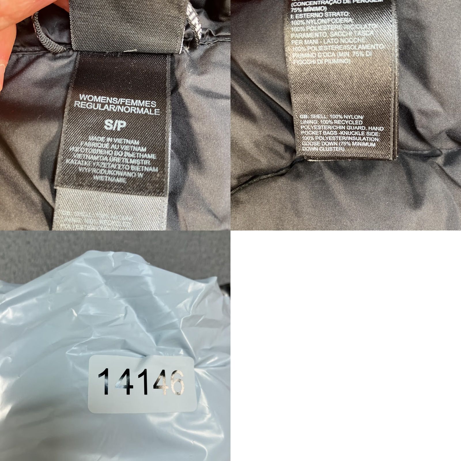 The North Face The North Face Puffer Coat Womens Small Black Down Insulated 600 Hooded Long Coat Size S / US 4 / IT 40 - 11 Thumbnail