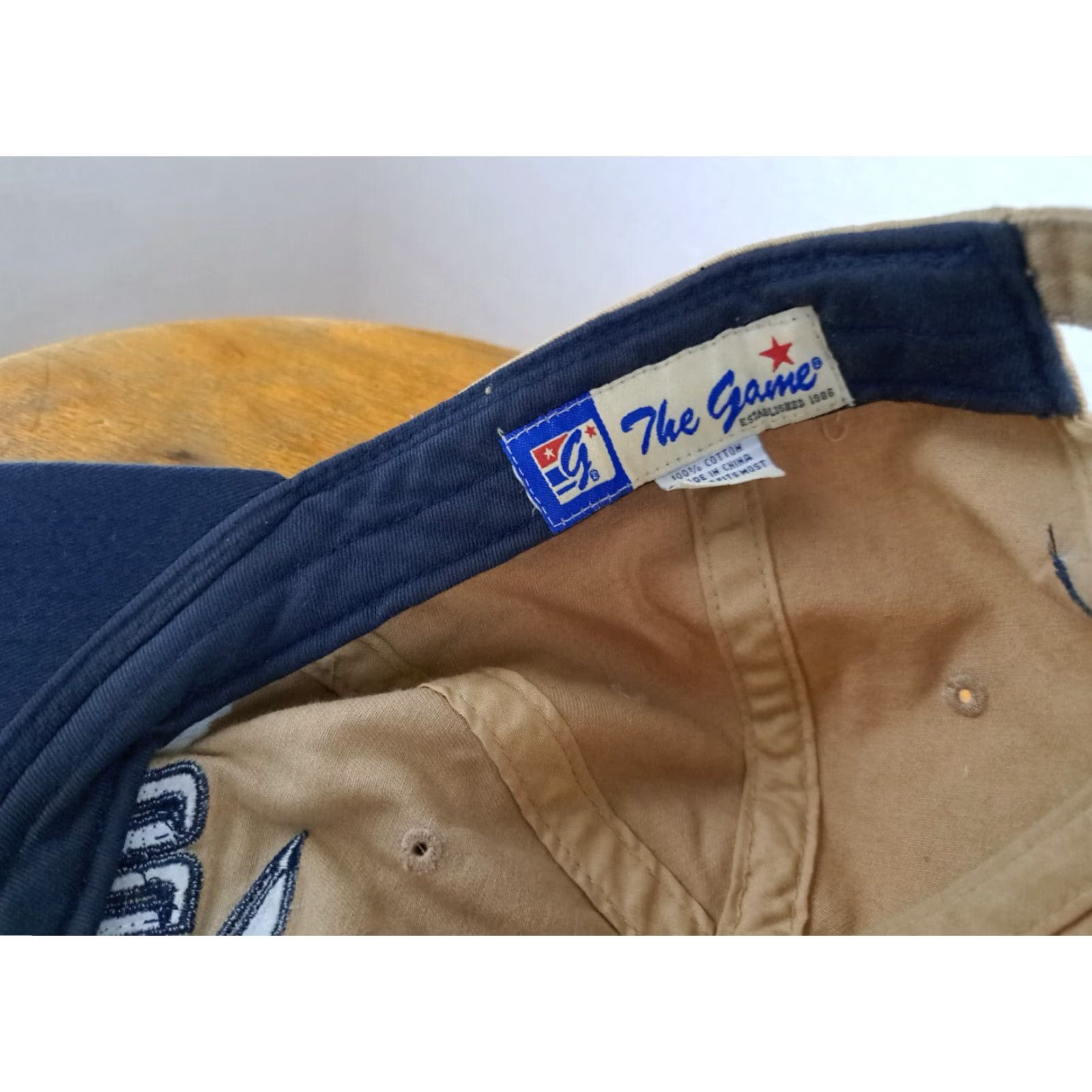 Vintage Toledo University Rockets The Game Adjustable Patriotic Hat Size ONE SIZE - 6 Thumbnail