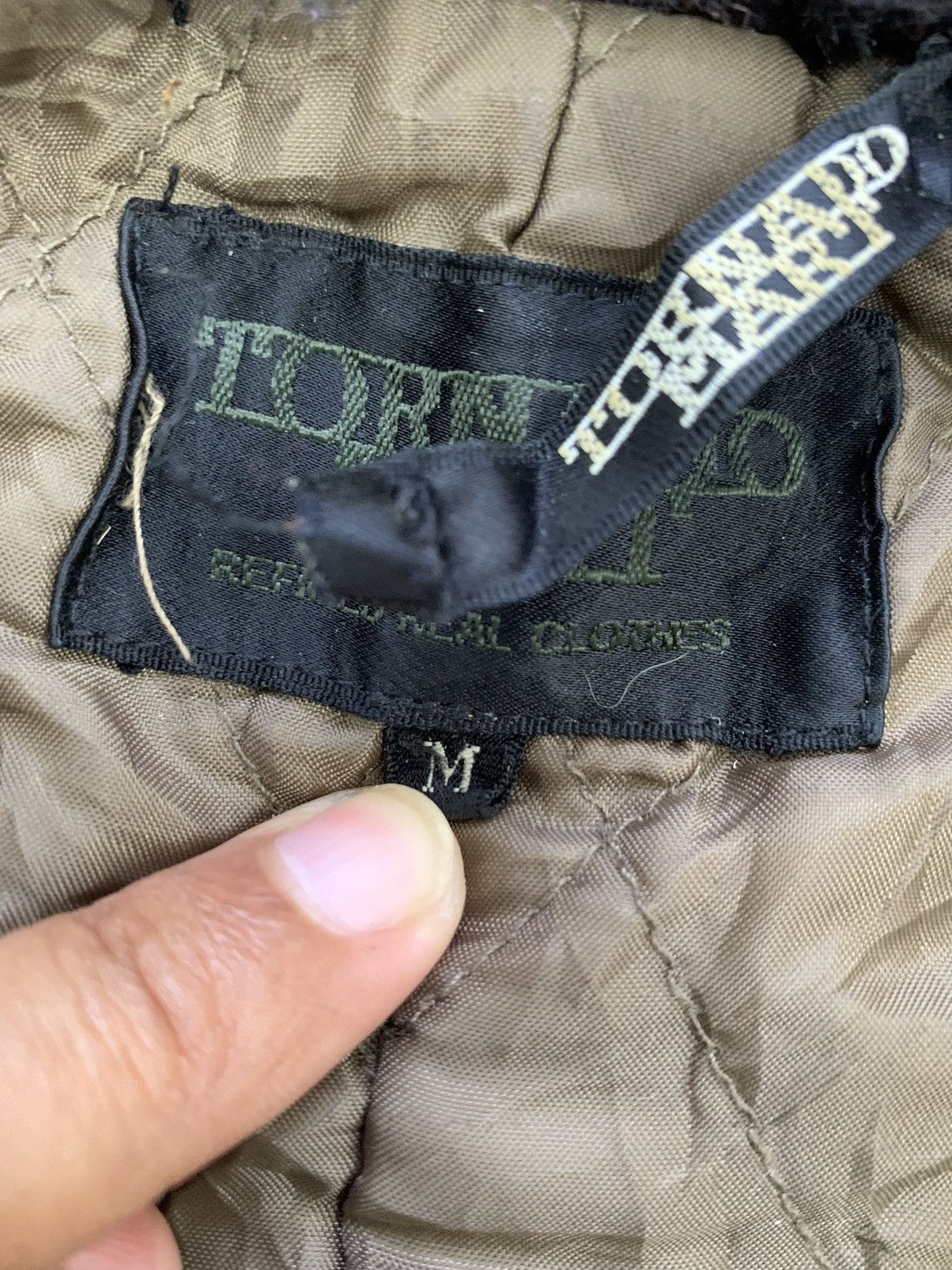 Tornado Mart Tornado Mart Parka Style Cargo Pocket Jacket Hairy Hoodie Size US M / EU 48-50 / 2 - 19 Thumbnail