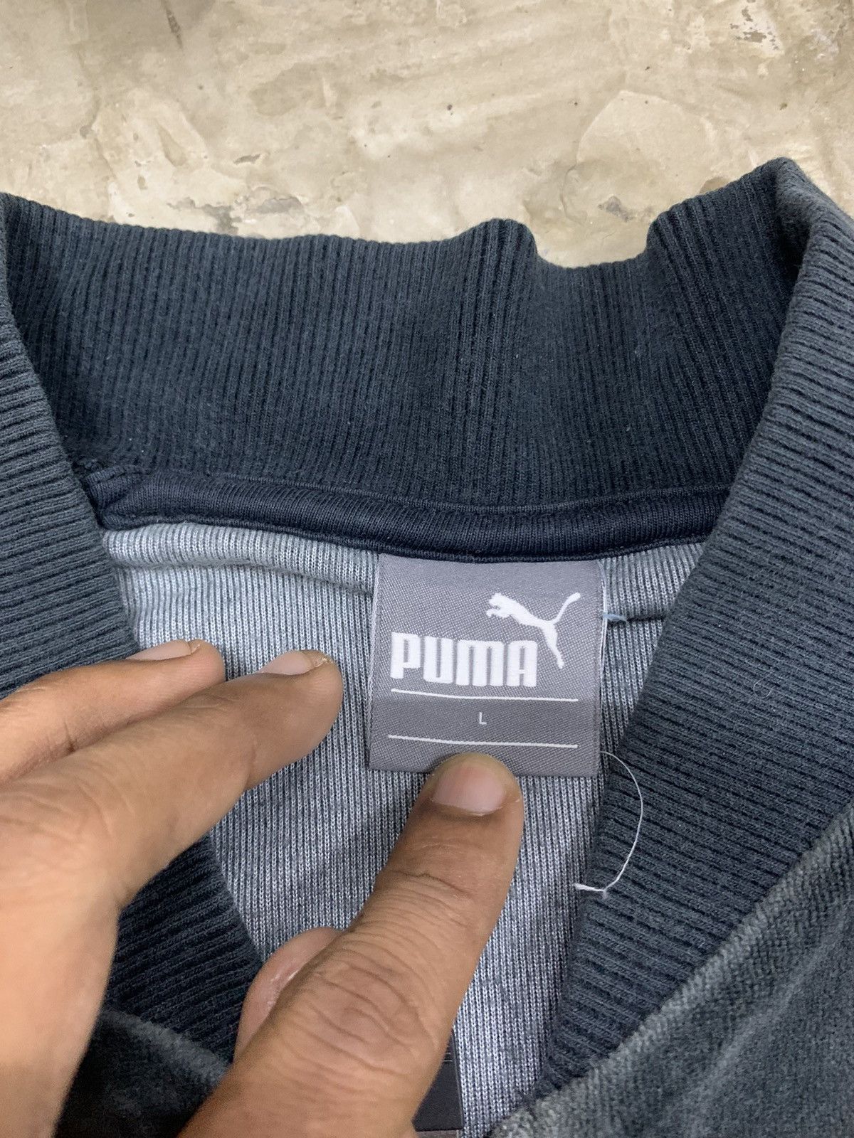 Japanese Brand × Puma × Vintage RARE PUMA TRACKTOP RARE DESIGN Size US L / EU 52-54 / 3 - 8 Thumbnail