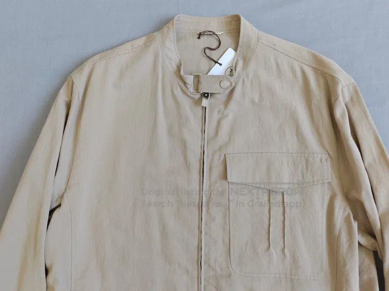 Hermes Hermes Jacket coat, khaki color, with zippered cuffs Size US L / EU 52-54 / 3 - 2 Thumbnail