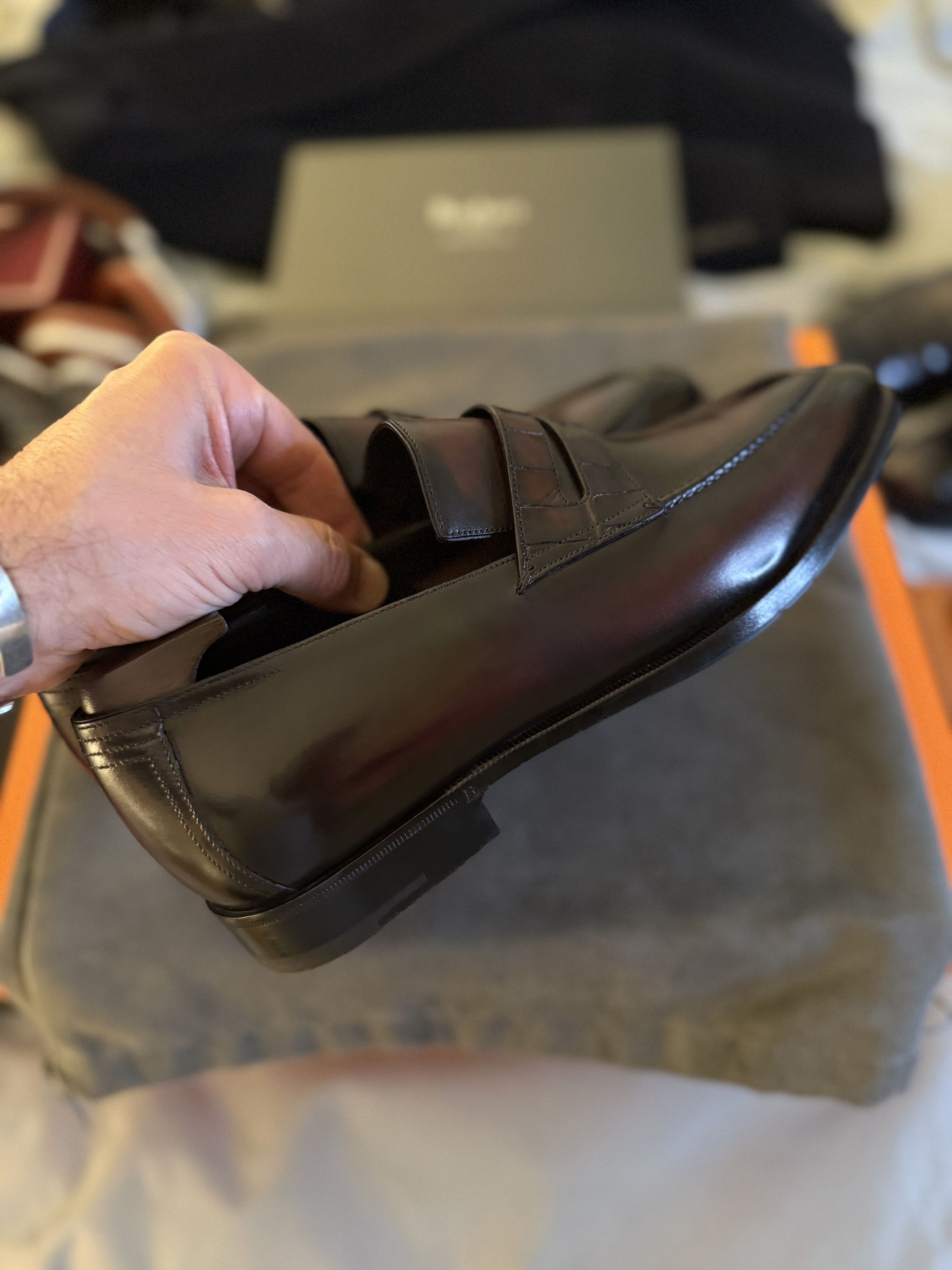 Berluti Ultimate Ultra-Rare $4,200 Alligator Loafers Godly Details Size US 8.5 / EU 41-42 - 19 Thumbnail