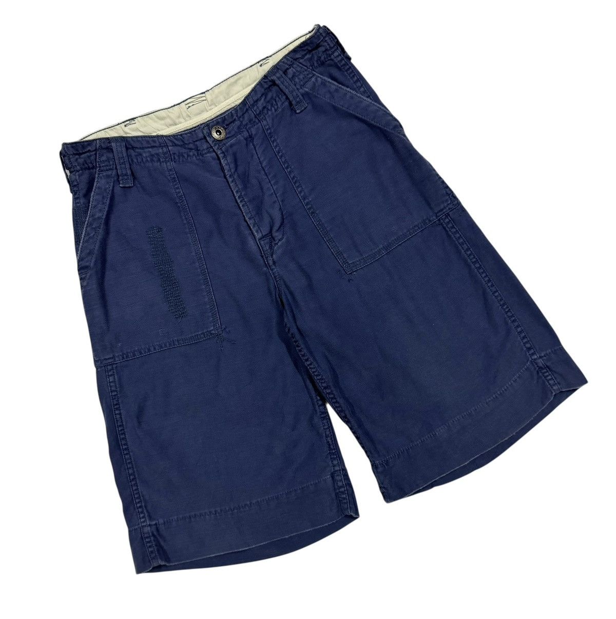 Polo Ralph Lauren Vintage🔥Polo Ralph Lauren Cotton Linen Short Fatigue Pant Size US 28 / EU 44 - 5 Thumbnail