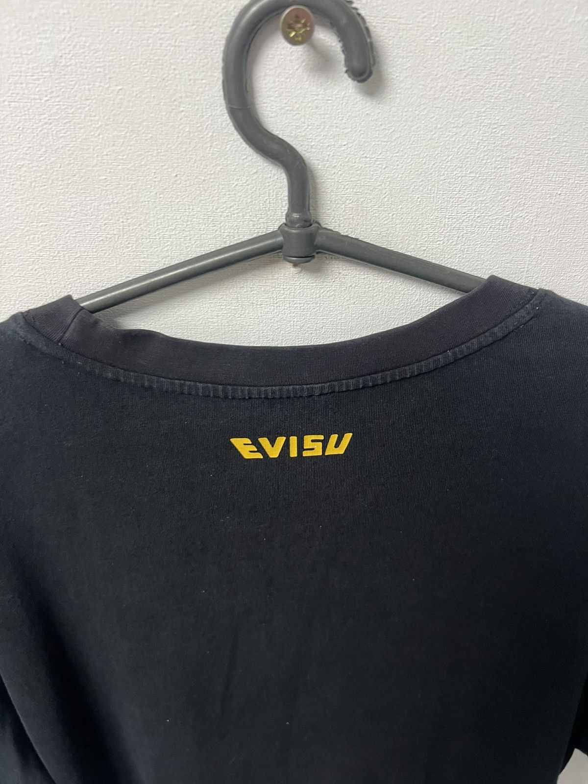 Evisu Vintage Evisu grey tee t-shirt big logo 90s Size US XL / EU 56 / 4 - 12 Thumbnail