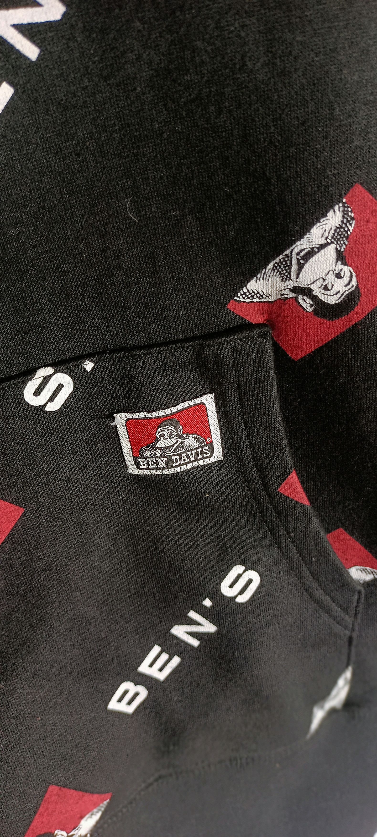 Ben Davis × Japanese Brand Ben Davis Over Print Hoodie Size US L / EU 52-54 / 3 - 5 Thumbnail