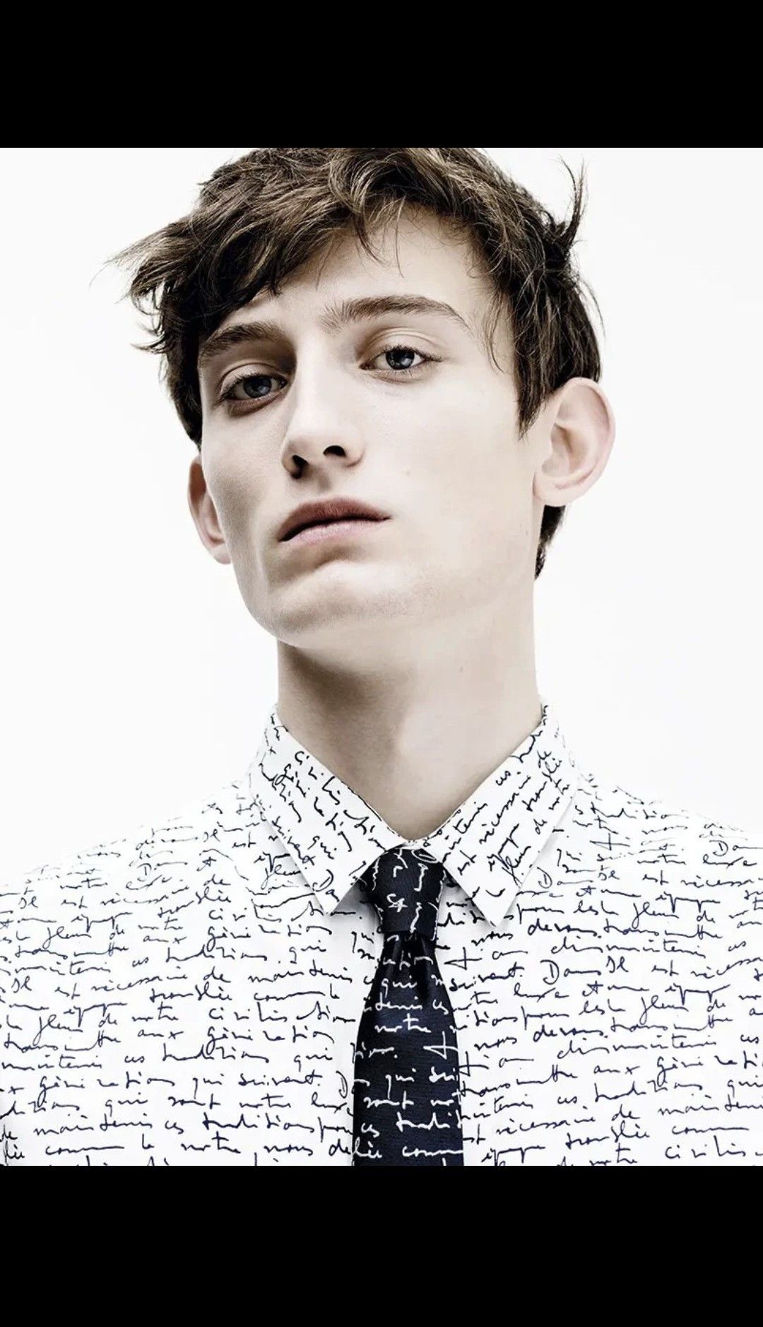 Dior Dior HOMME SS/15 Script Necktie Size ONE SIZE - 4 Thumbnail