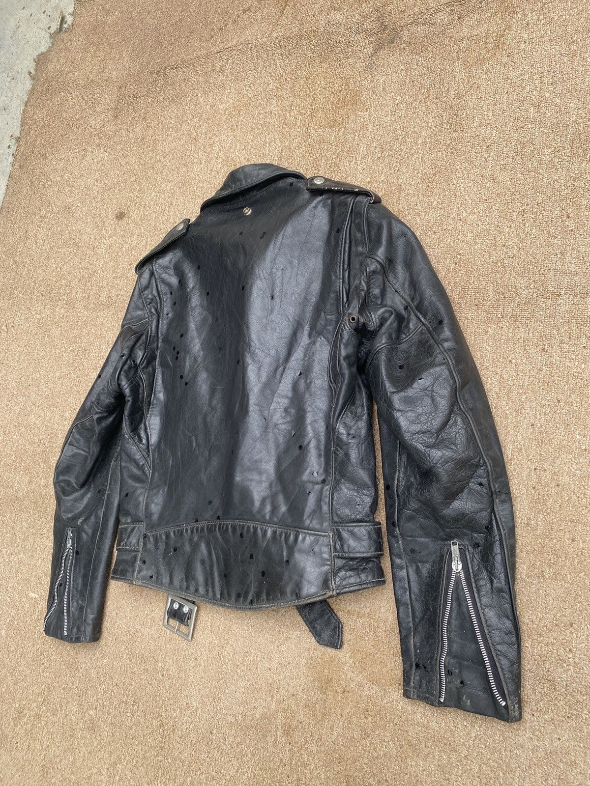 Schott × Vintage Vintage schott perfector double colar leather jacket Size US M / EU 48-50 / 2 - 9 Thumbnail