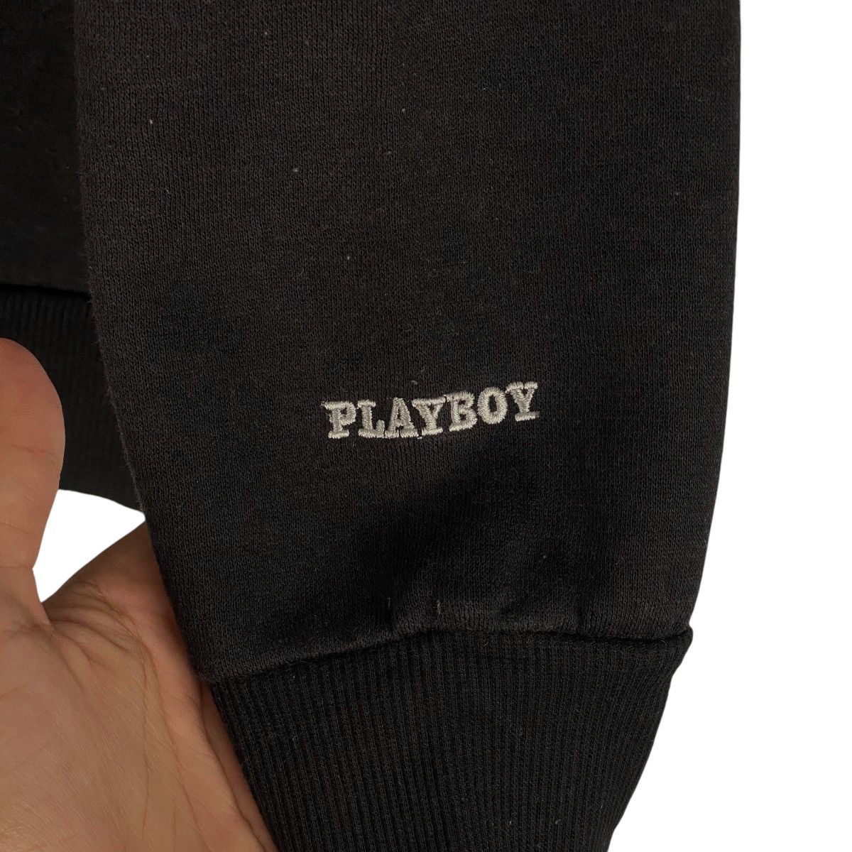 Playboy × Vintage Vintage Playboy Bunny Small Logo Crewneck Sweatshirt Black Size US M / EU 48-50 / 2 - 5 Thumbnail