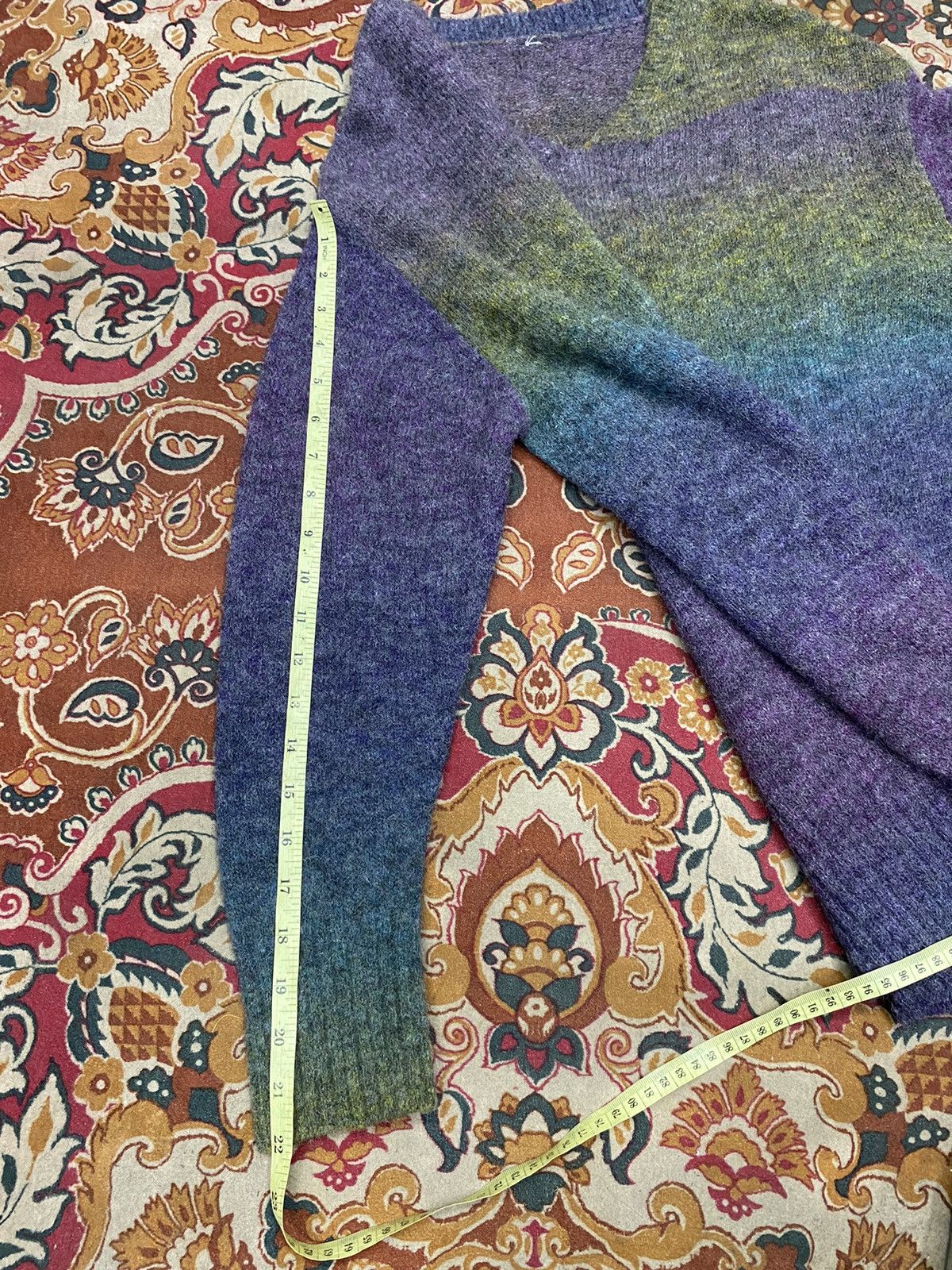 Hysteric Glamour × If Six Was Nine × Japanese Brand mohair knitwear rainbow daniel hechter like acne studios Size US M / EU 48-50 / 2 - 8 Thumbnail