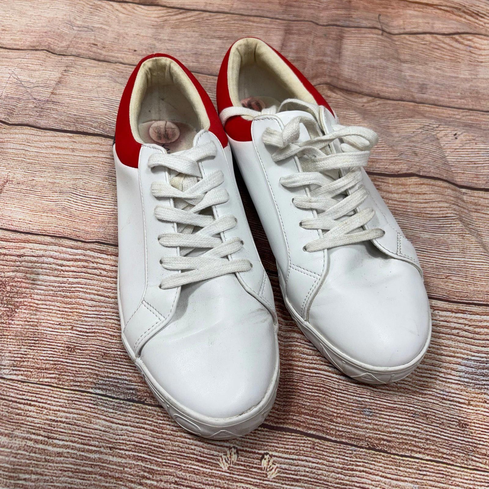 Nautica Nautica White and Red Casual Sneakers Womens Size 10 Size US 10 / IT 40 - 1 Thumbnail