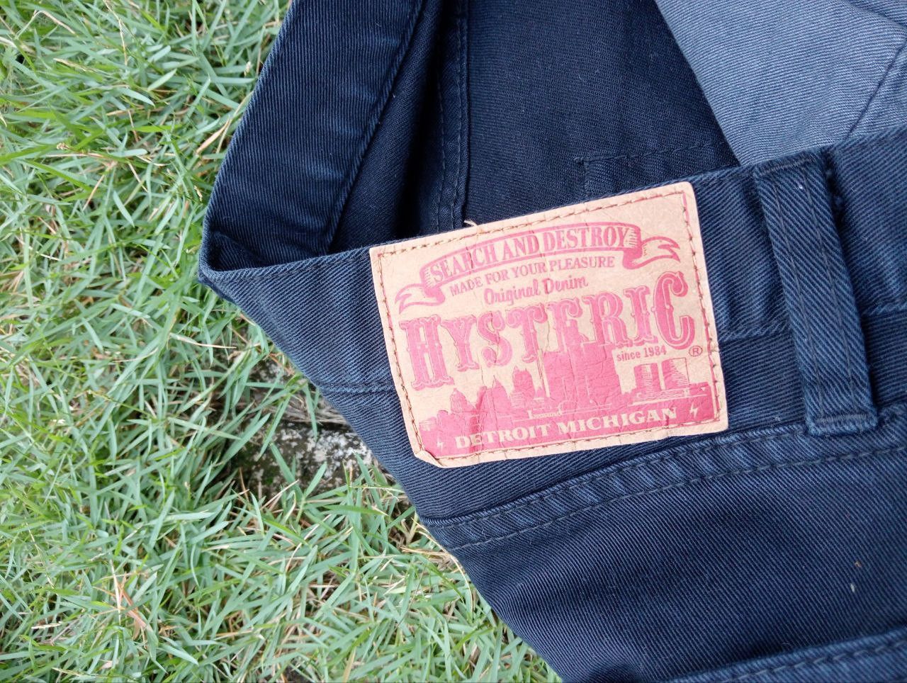 Hysteric Glamour Vintage Hysteric Search & Destroy Stretch Skinny Pants Size US 28 / EU 44 - 8 Thumbnail