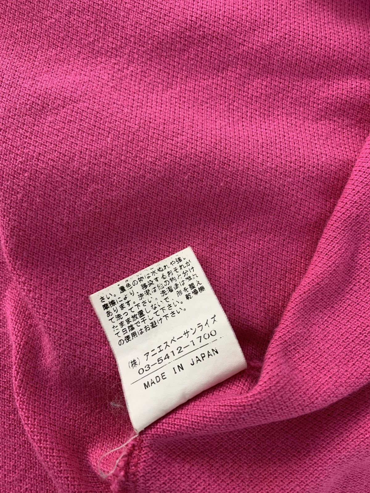 agnes b. Agnes B Homme Paris Plain Polo Tee Small Embroidery Logo Size US L / EU 52-54 / 3 - 7 Thumbnail