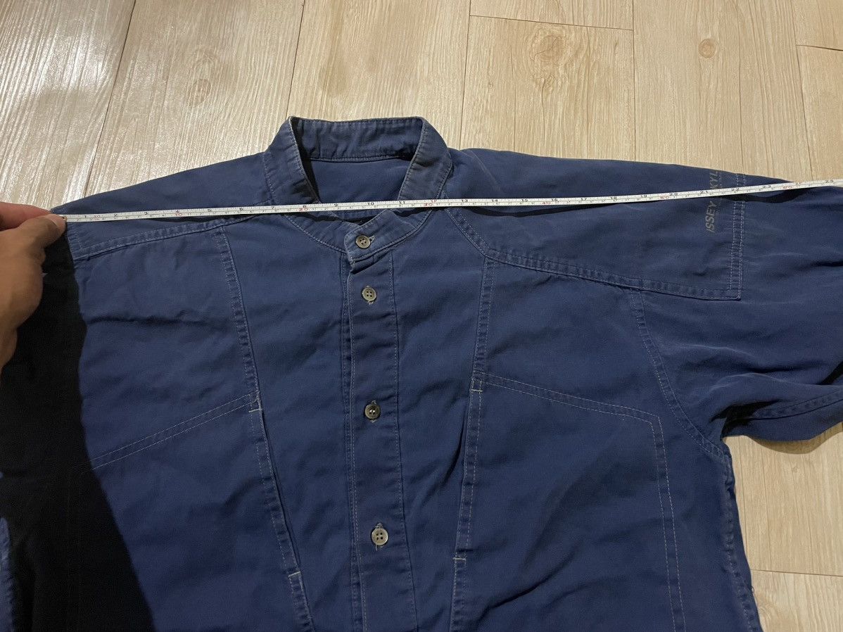 Issey Miyake Vintage Issey Miyake Skyline Pullover Button Up Tee Size US M / EU 48-50 / 2 - 10 Thumbnail
